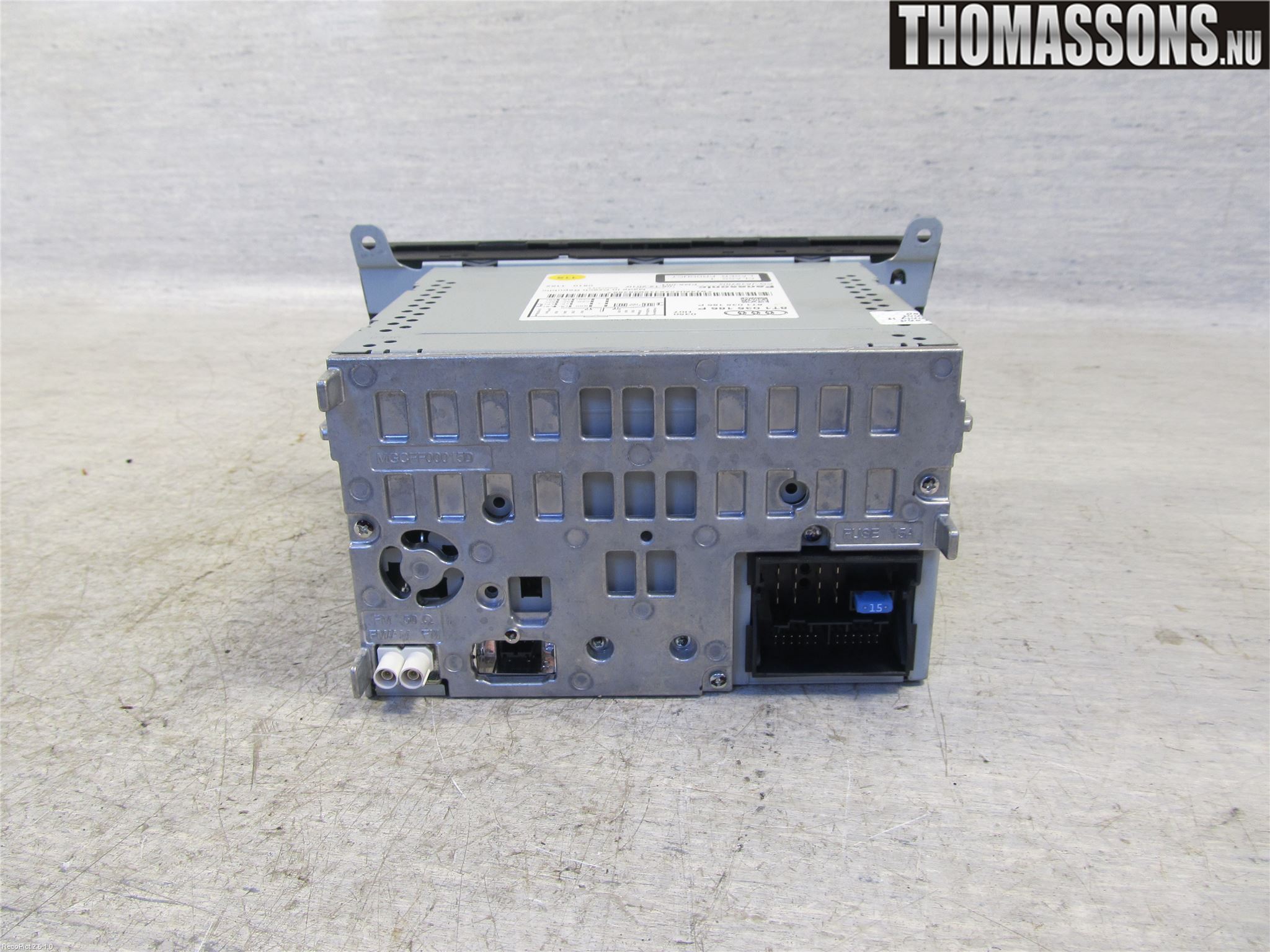 Audi A4/S4 08-11 Cd Radio - Multimediapanel