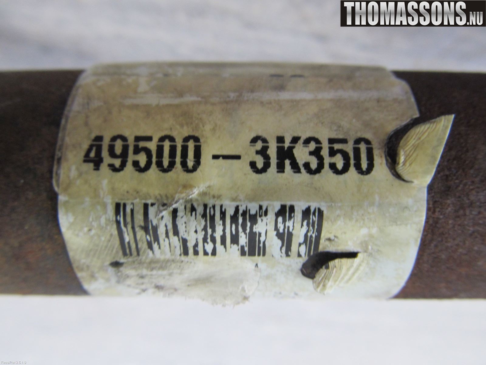 Hyundai SONATA 06-10 Drivaxel Fram Höger