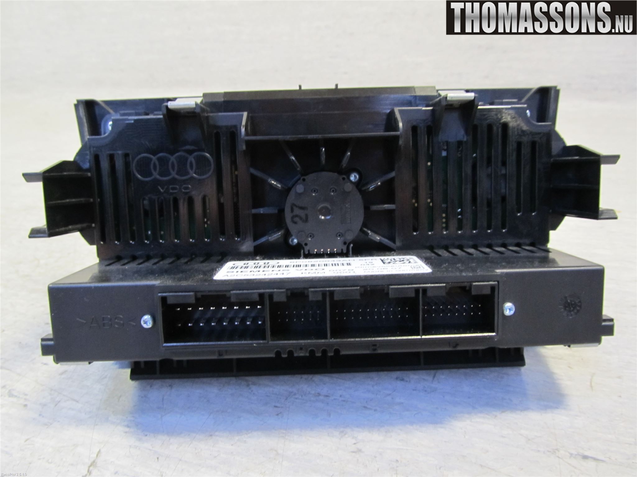 Audi A3/S3 05-13 Ac Styrenhet Ac Manöveren