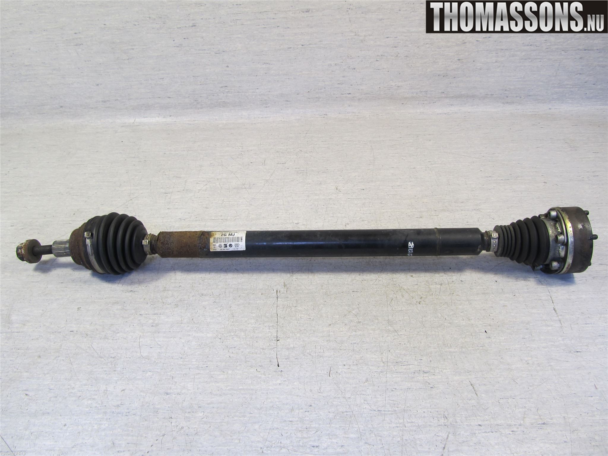 Audi A3/S3 05-13 Drivaxel Fram Höger