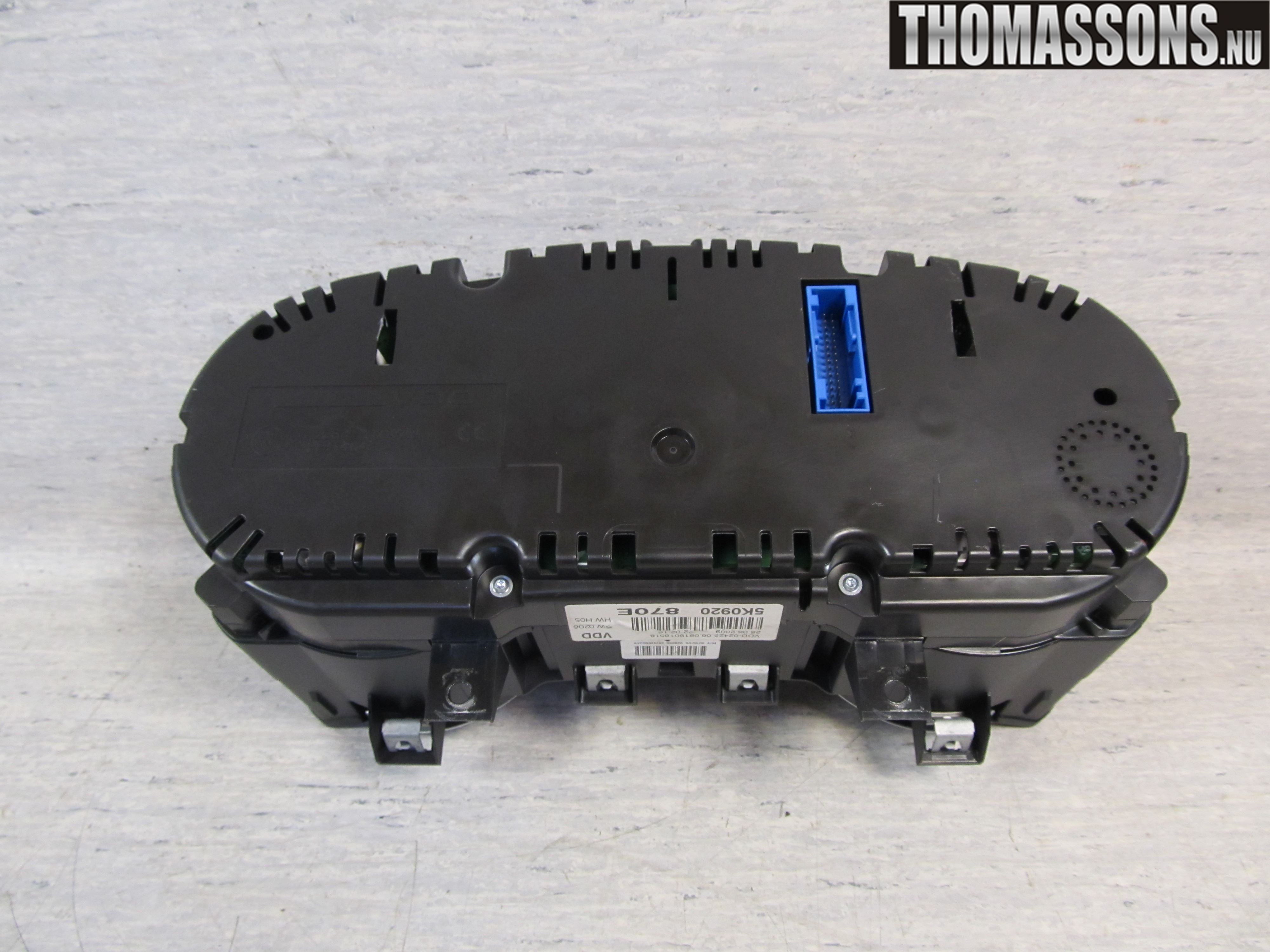 Volkswagen VW GOLF VI 09-13 Instrument Komb