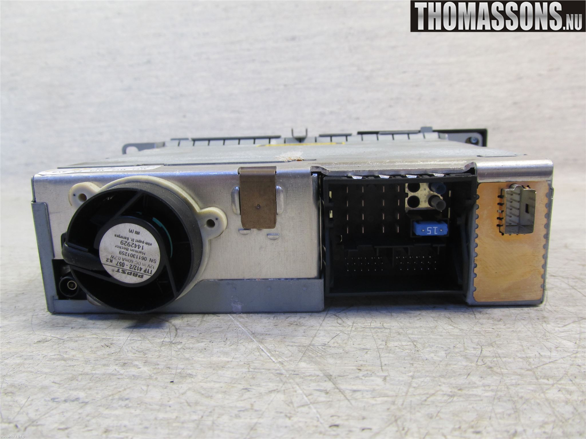 BMW 5 E60/61 Sed/Tou 02-10 Cd Radio - Multimediapanel