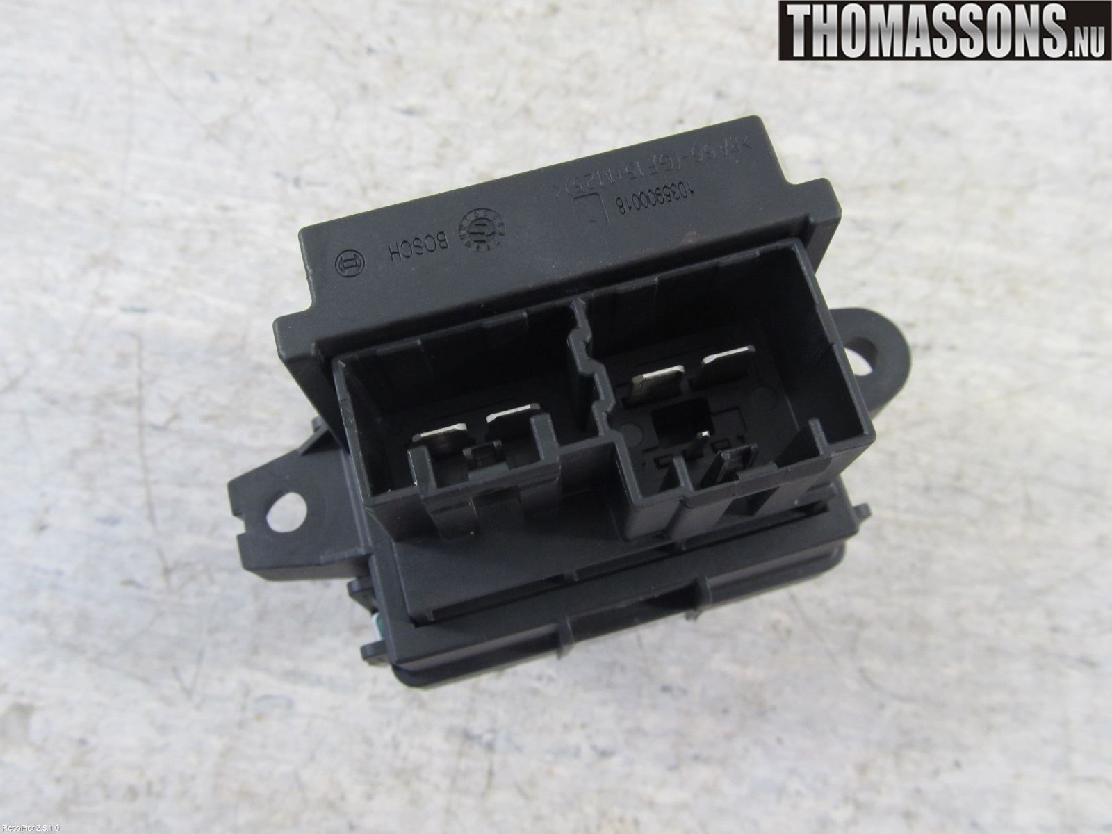 GM CHEVROLET ORLANDO Värmefläktsmotstånd