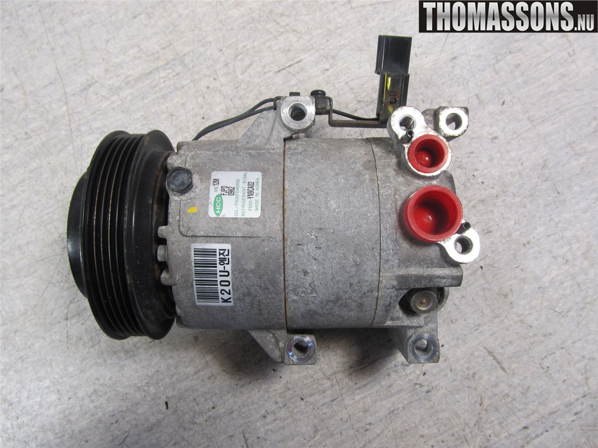 Kia VENGA 10-19 Ac Kompressor