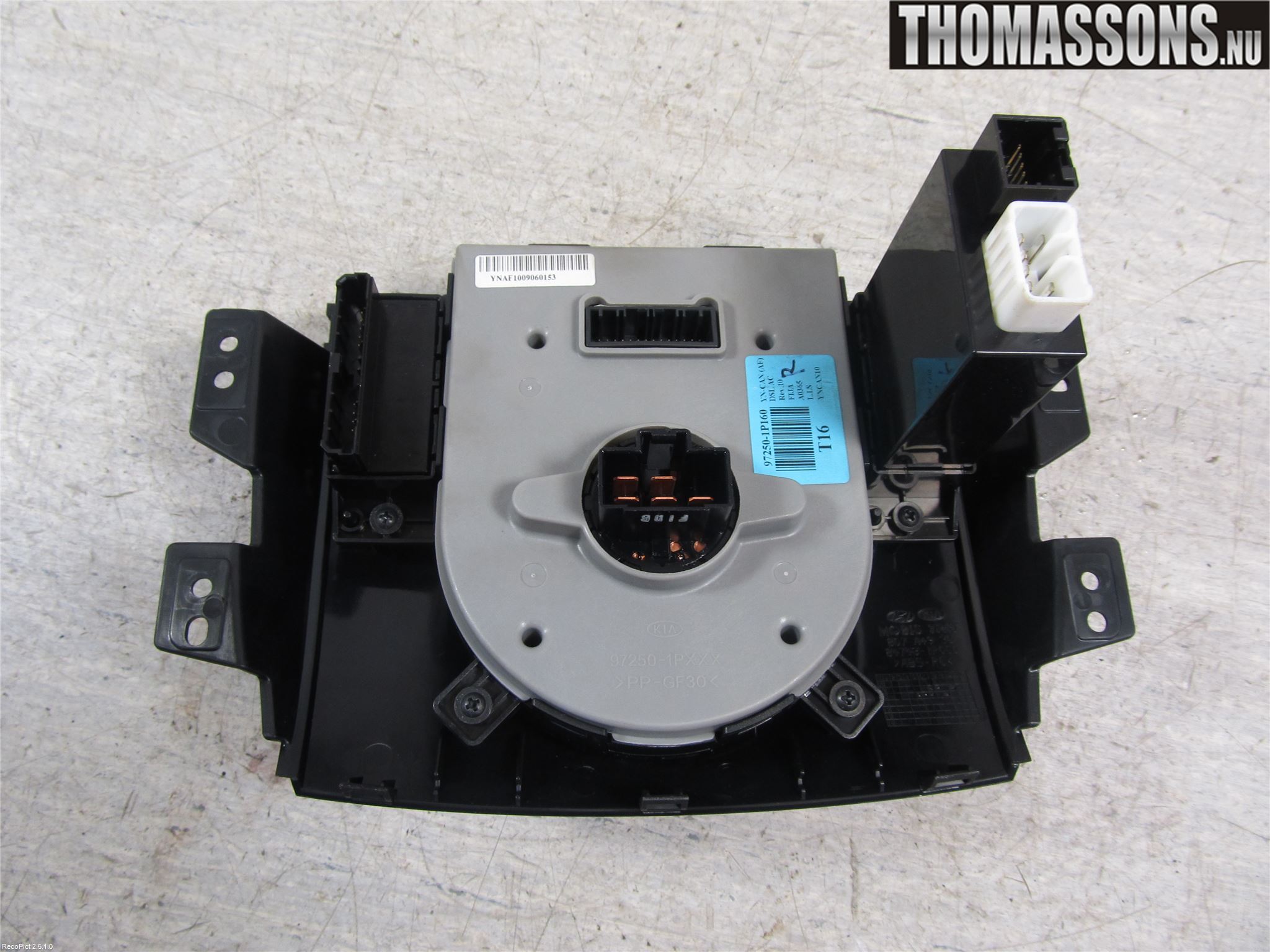 Kia VENGA 10-19 Ac Styrenhet Ac Manöveren