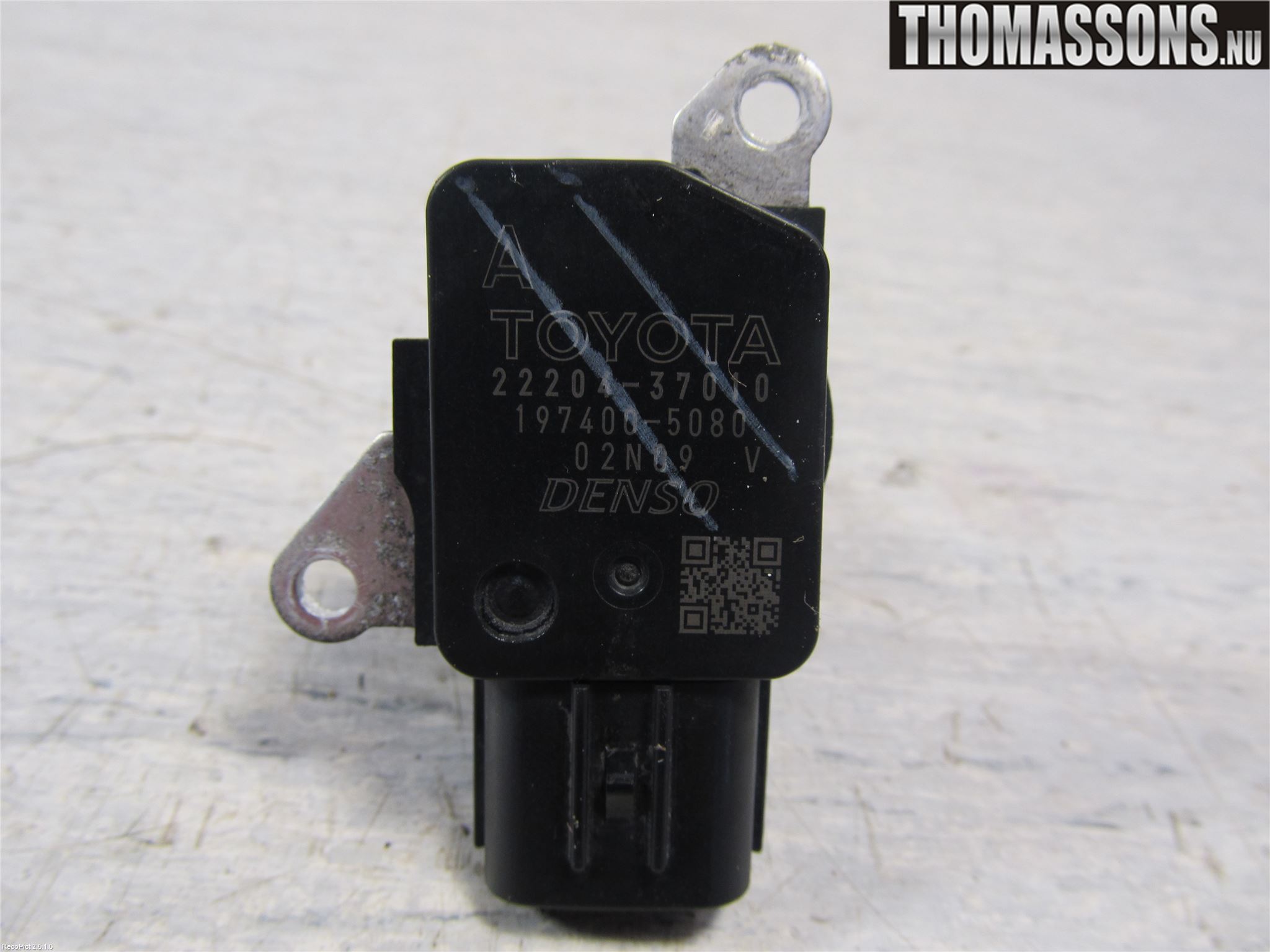 Toyota AURIS 10-12 Injluftmassamätare