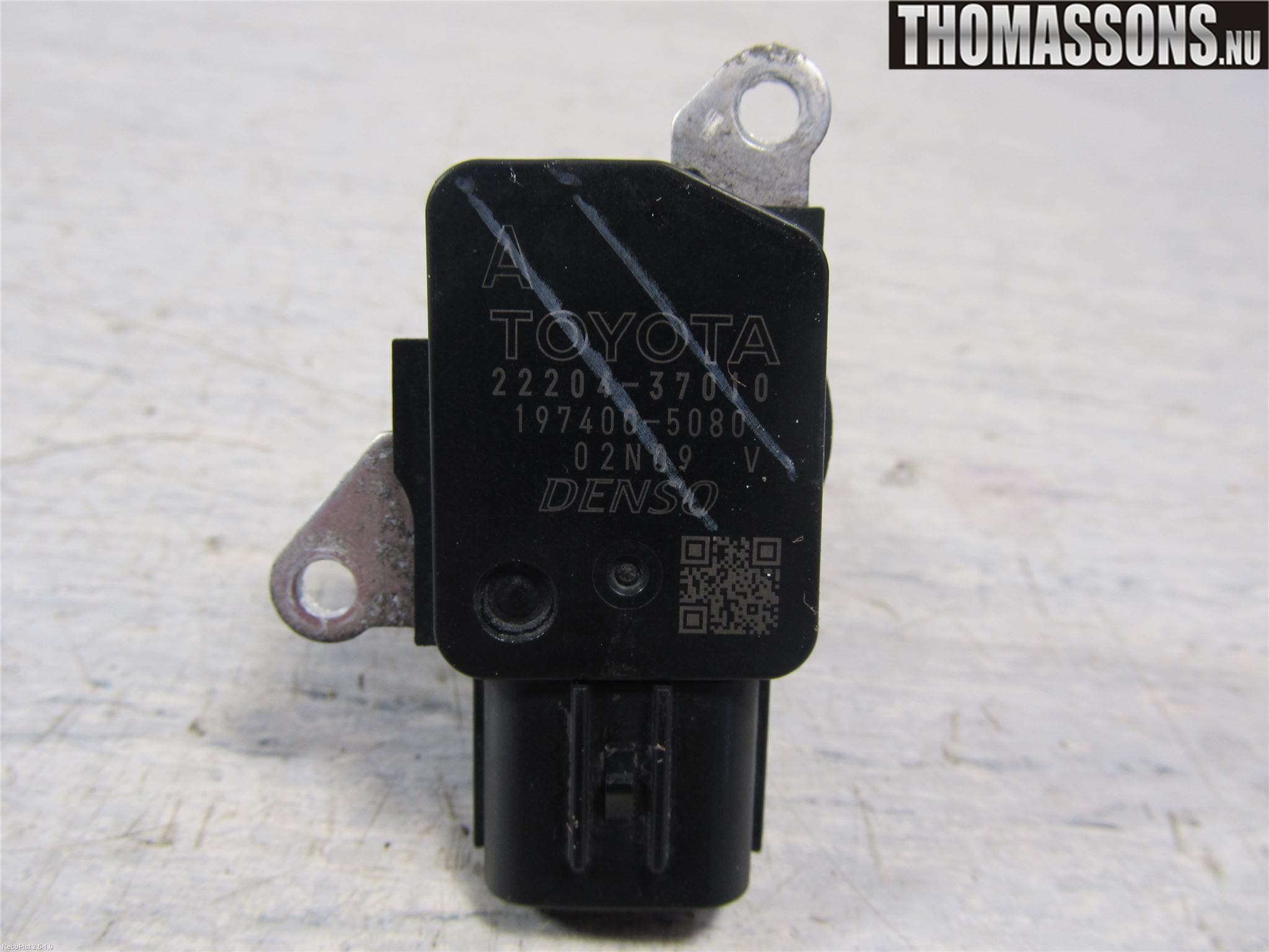 Toyota AURIS 10-12 Injluftmassamätare