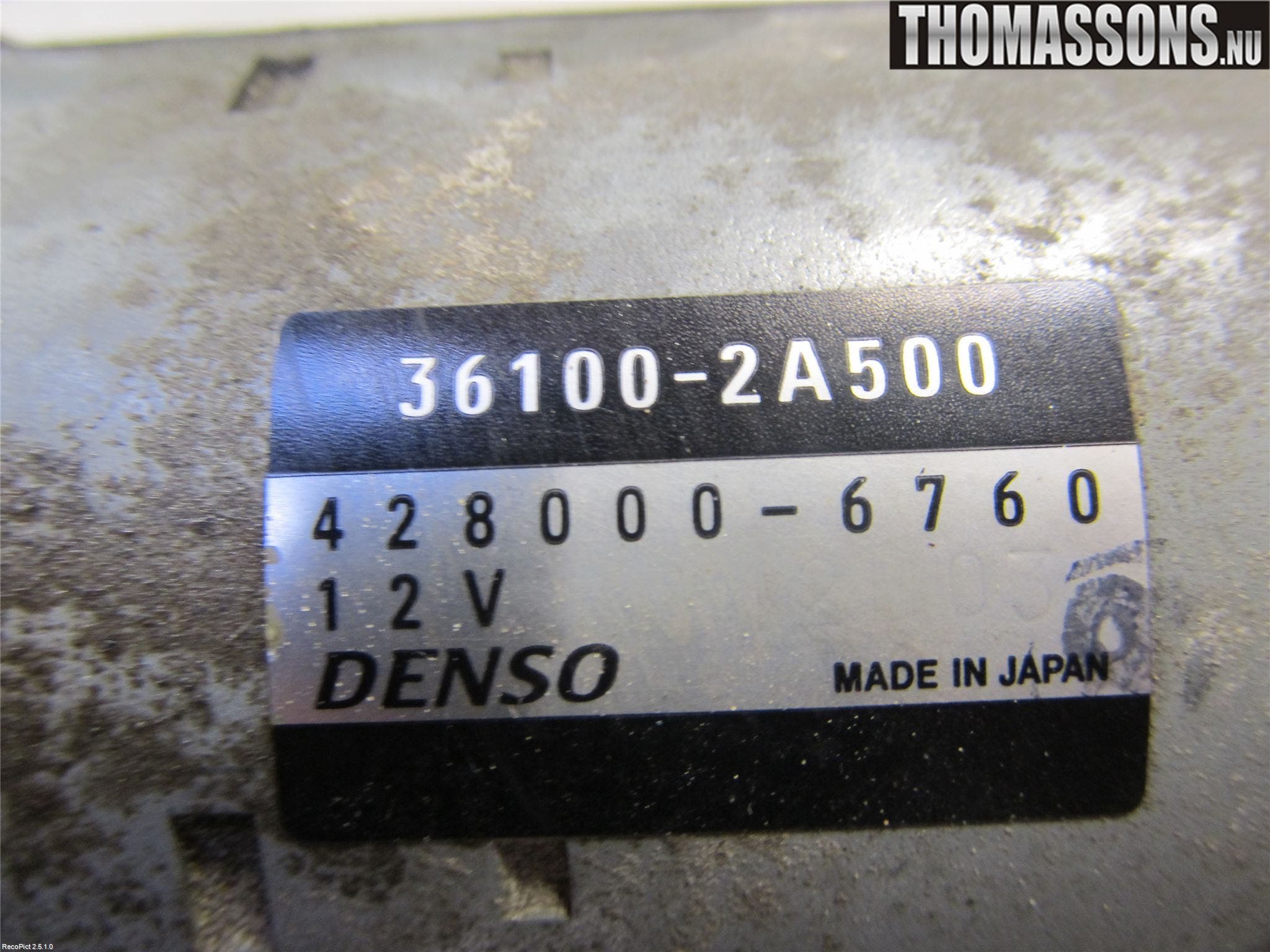 Kia CEED 06-12 Startmotor Diesel