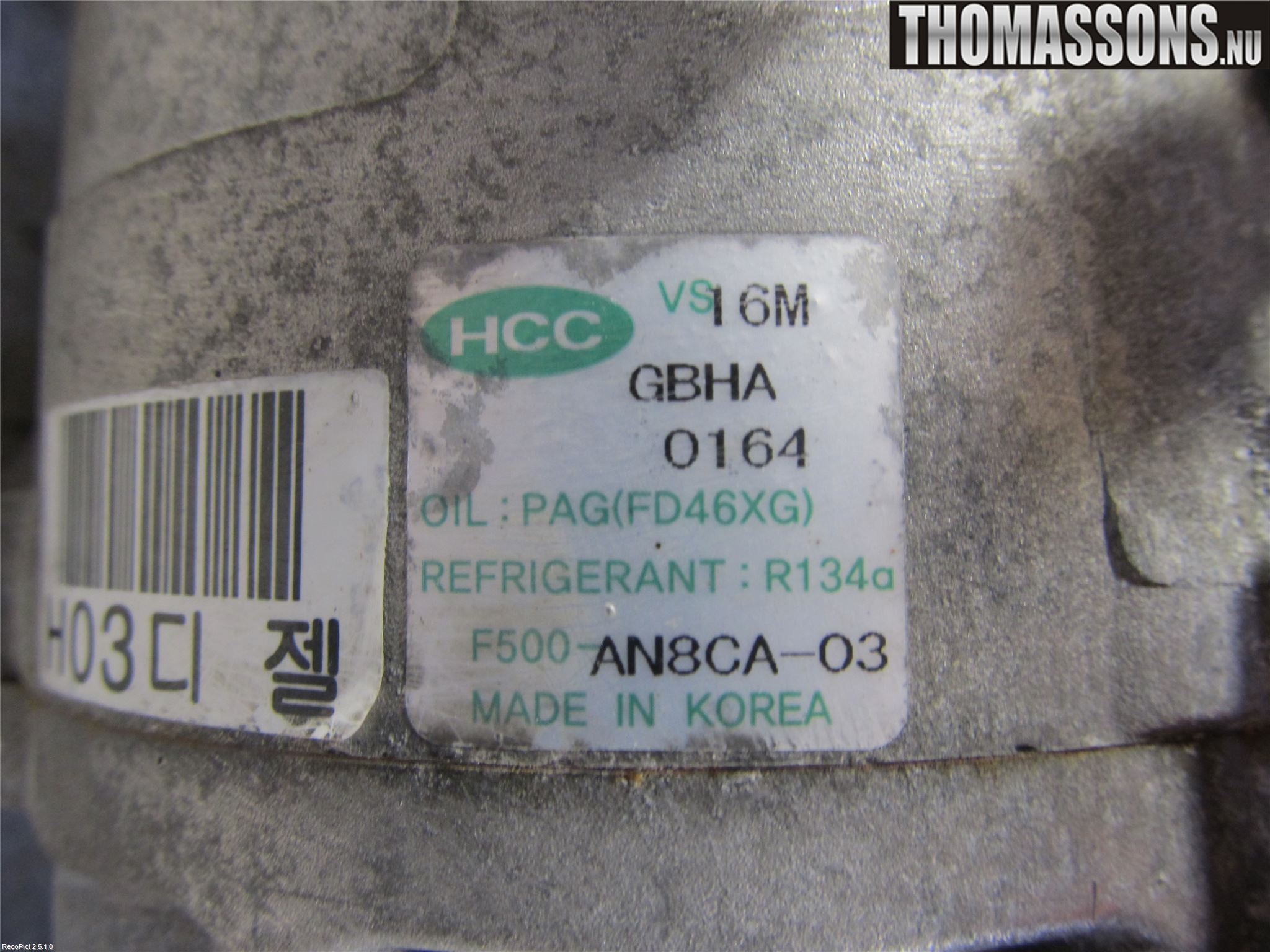 Kia CEED 06-12 Ac Kompressor