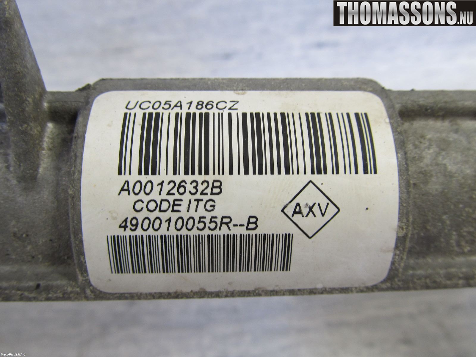 Renault MEGANE III 09-15 Styrväxel Servo -Snäcka