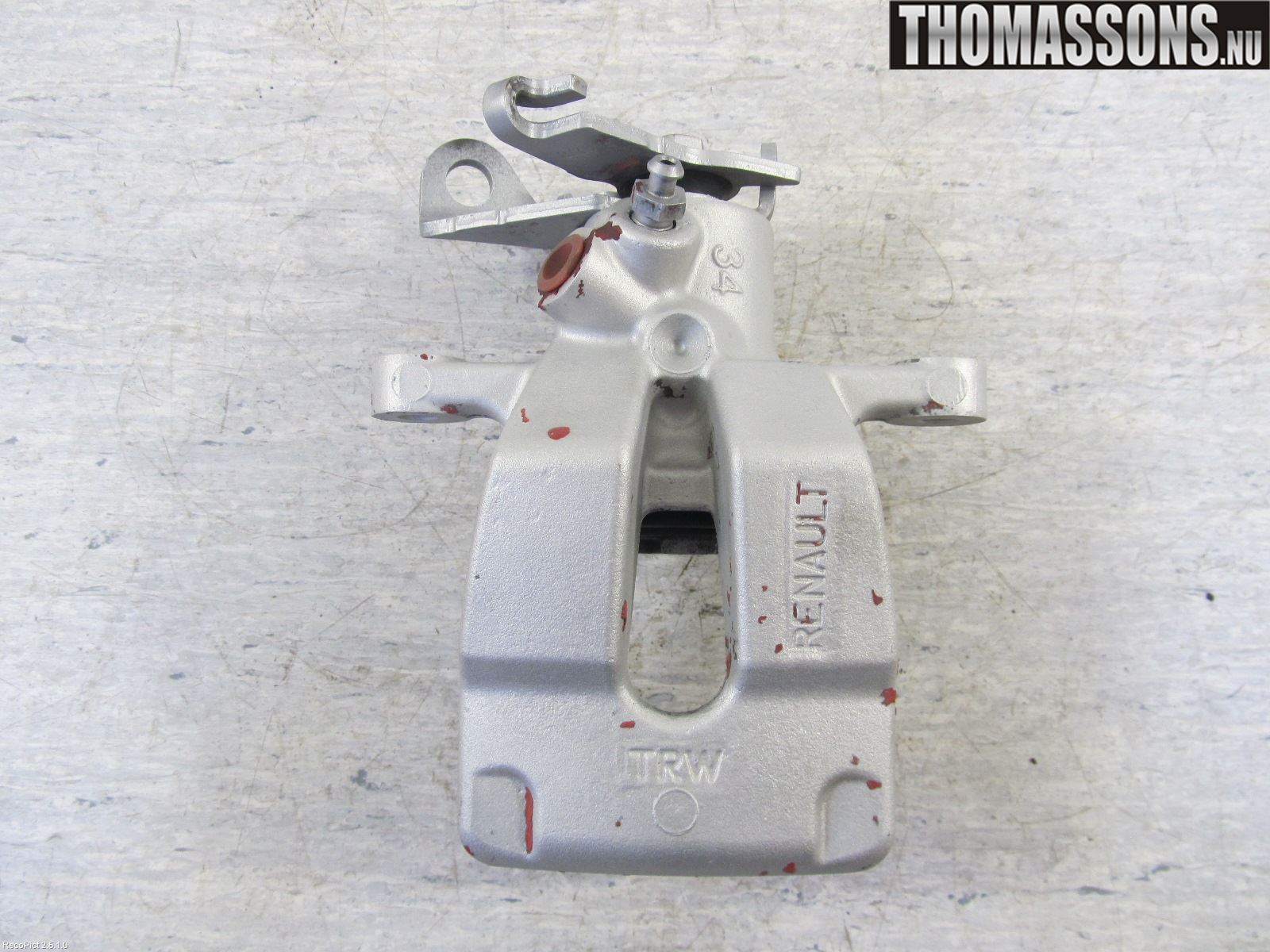 Renault MEGANE III 09-15 Bromsok Bak Vänster