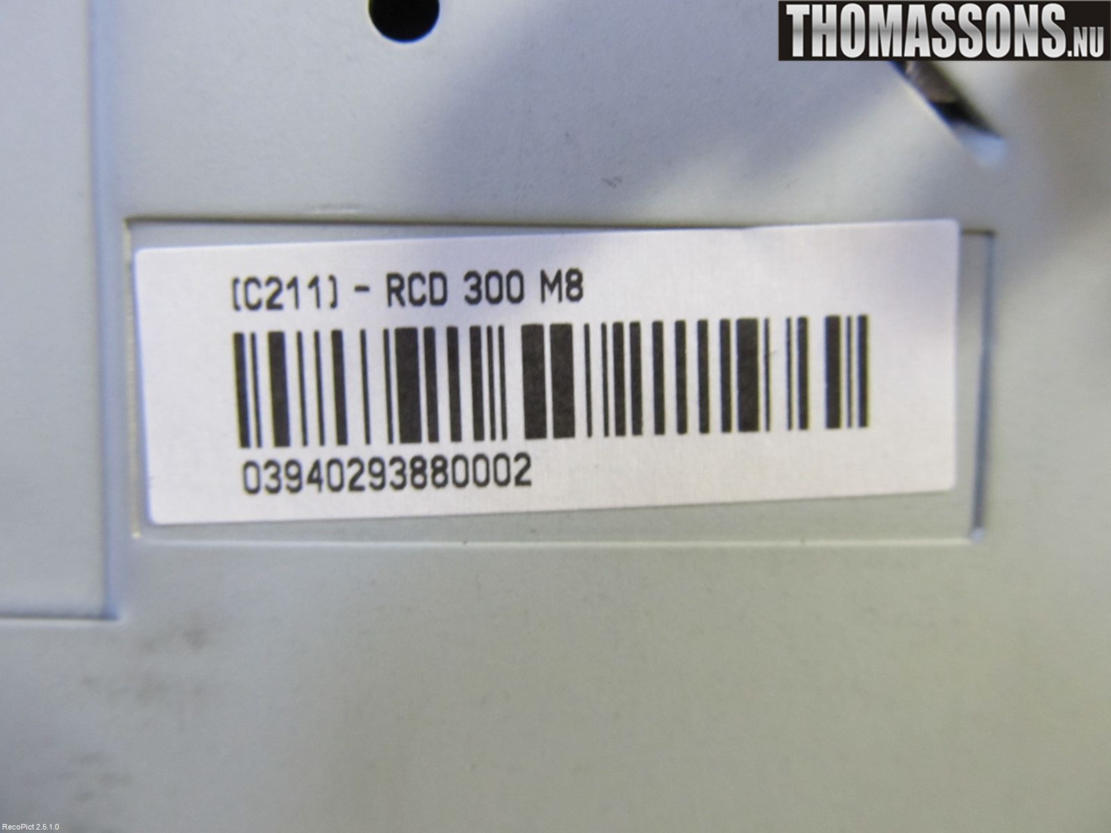 Volkswagen VW PASSAT 05-11 Cd Radio - Multimediapanel