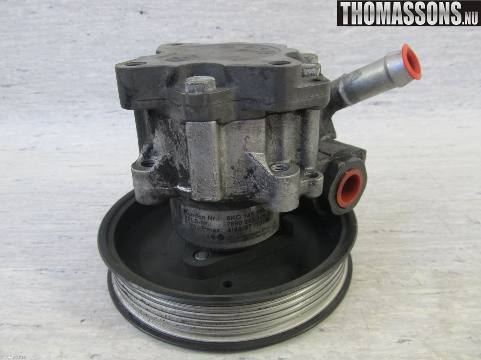 Audi A4/S4 08-11 Styrservopump