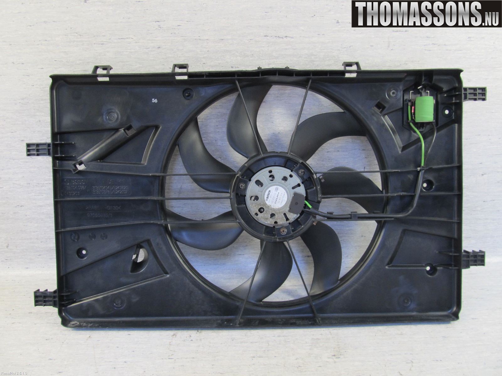 Opel ASTRA J 10-15 Kylfläkt El