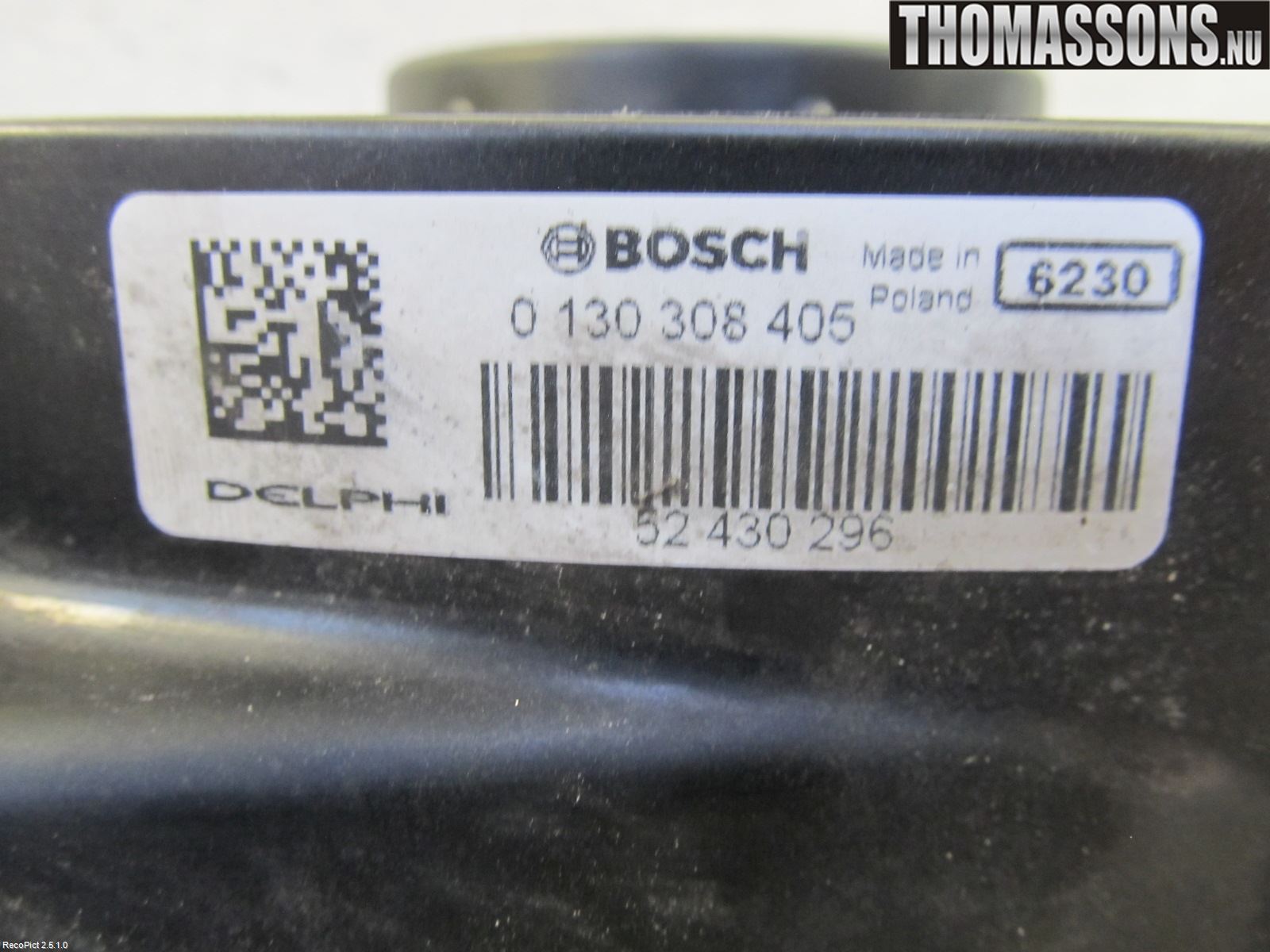 Opel ASTRA J 10-15 Kylfläkt El