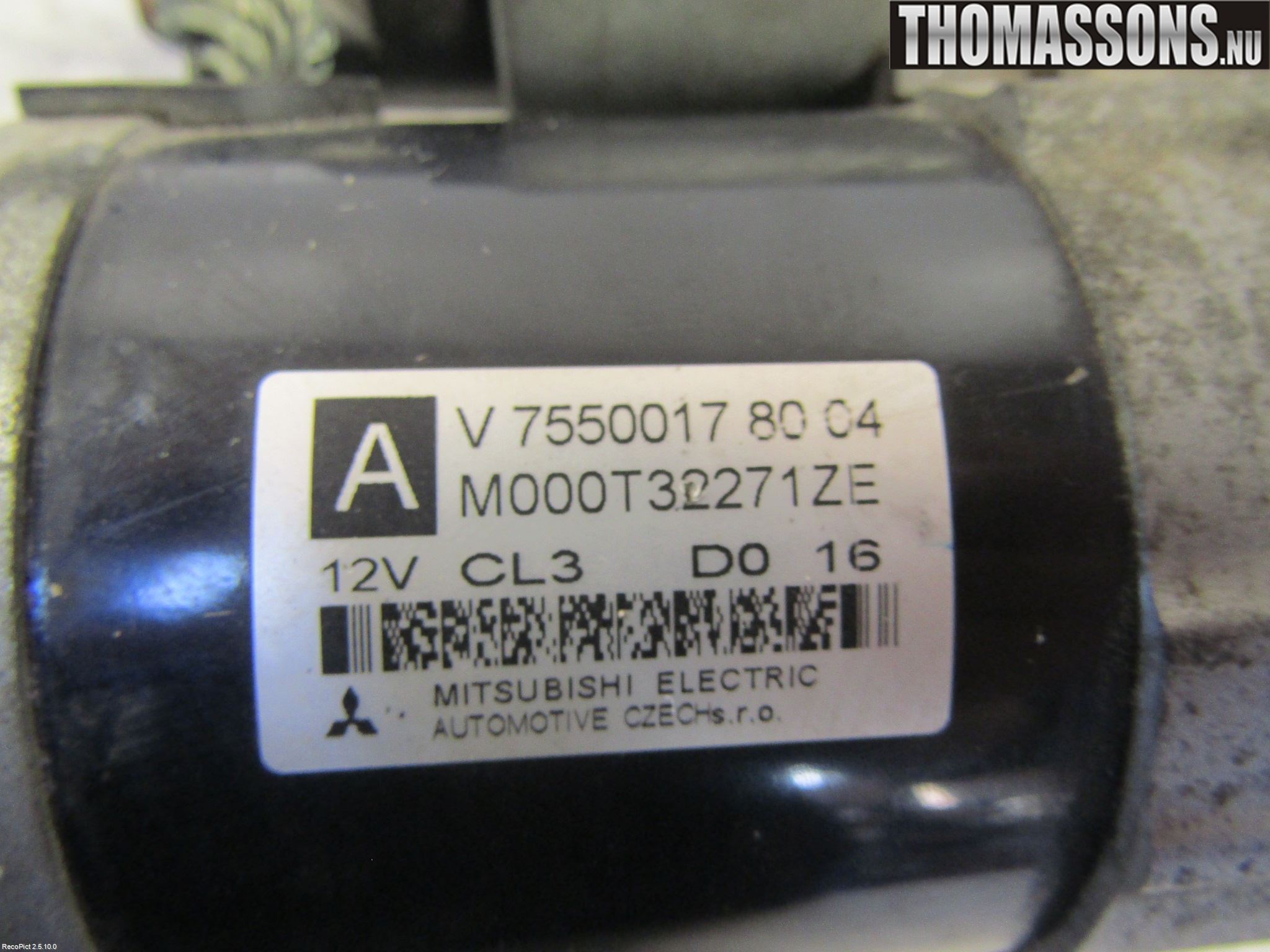Peugeot 308 08-13 Startmotor