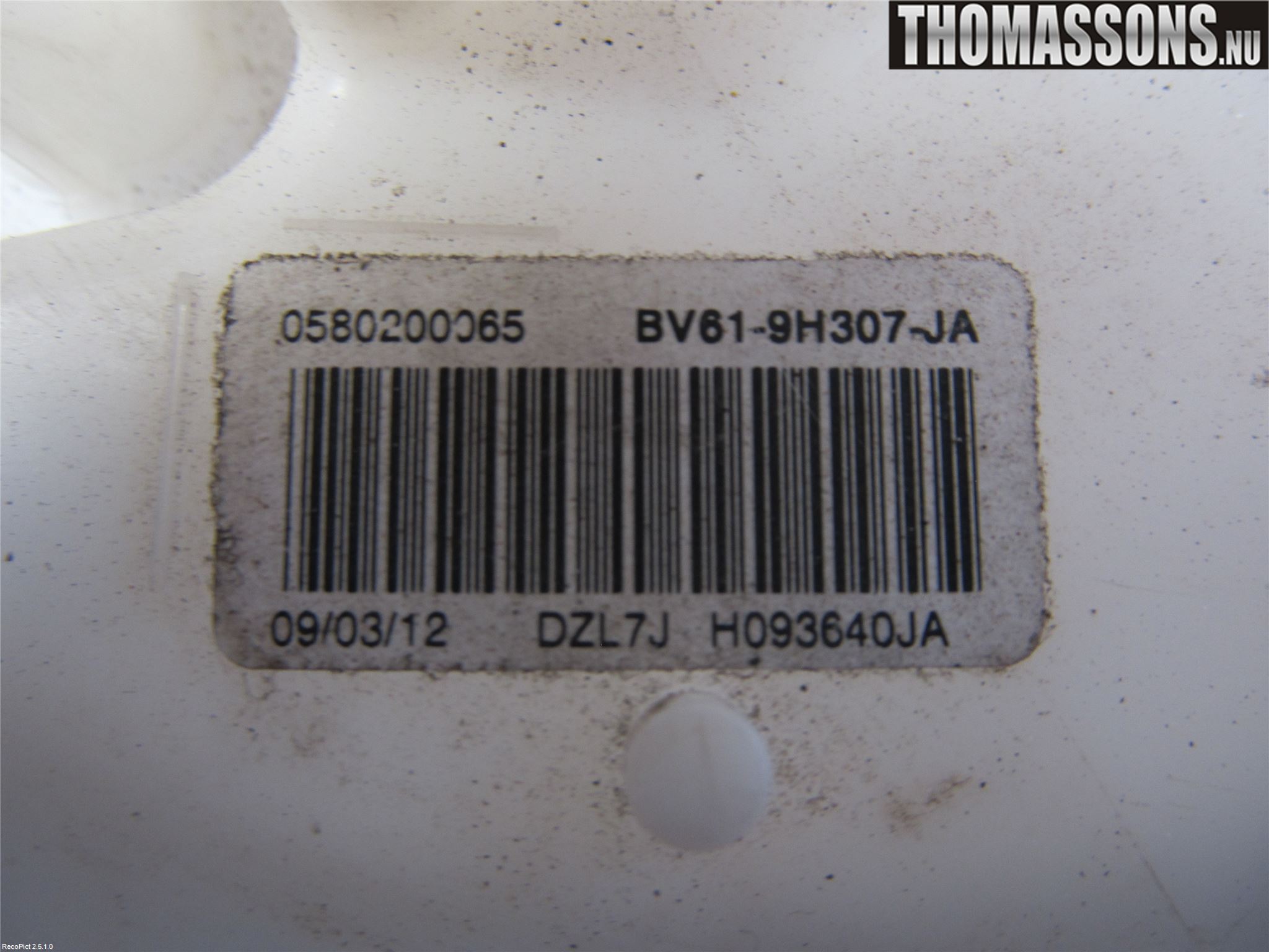 Ford FOCUS 11-14 Bränslepump El