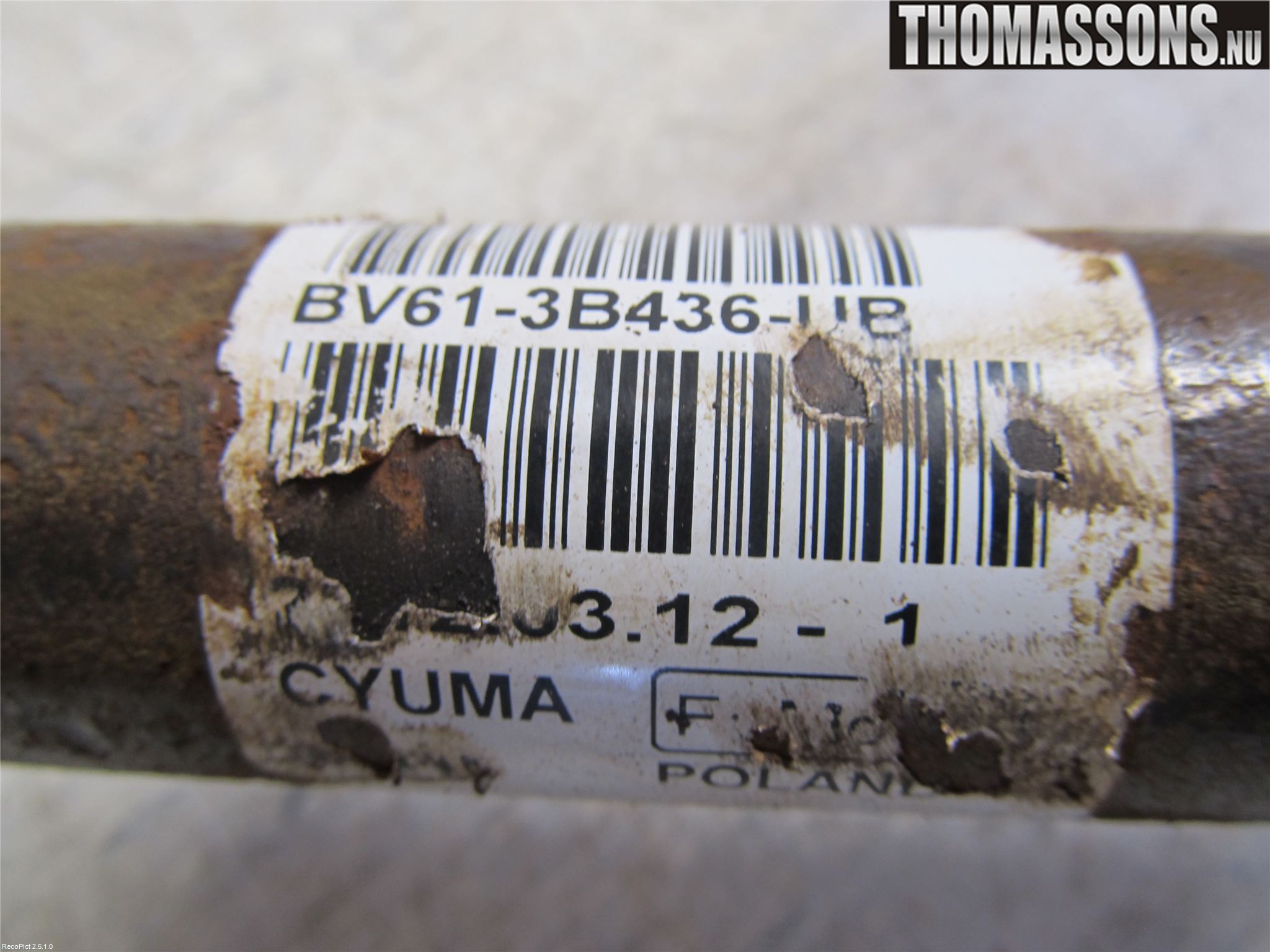 Ford FOCUS 11-14 Drivaxel Fram Höger