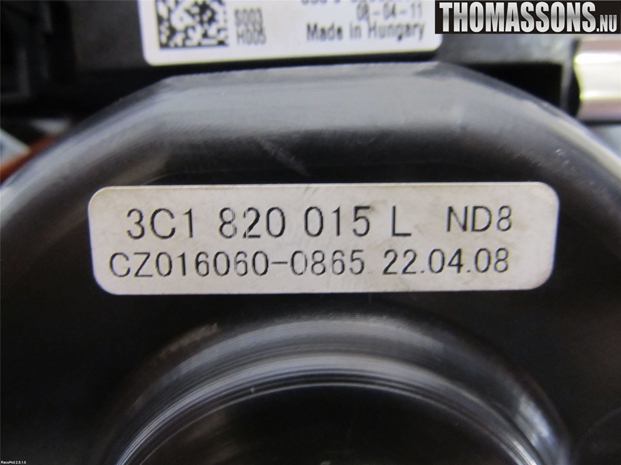 Volkswagen VW PASSAT 05-11 Ac Värmefläkt