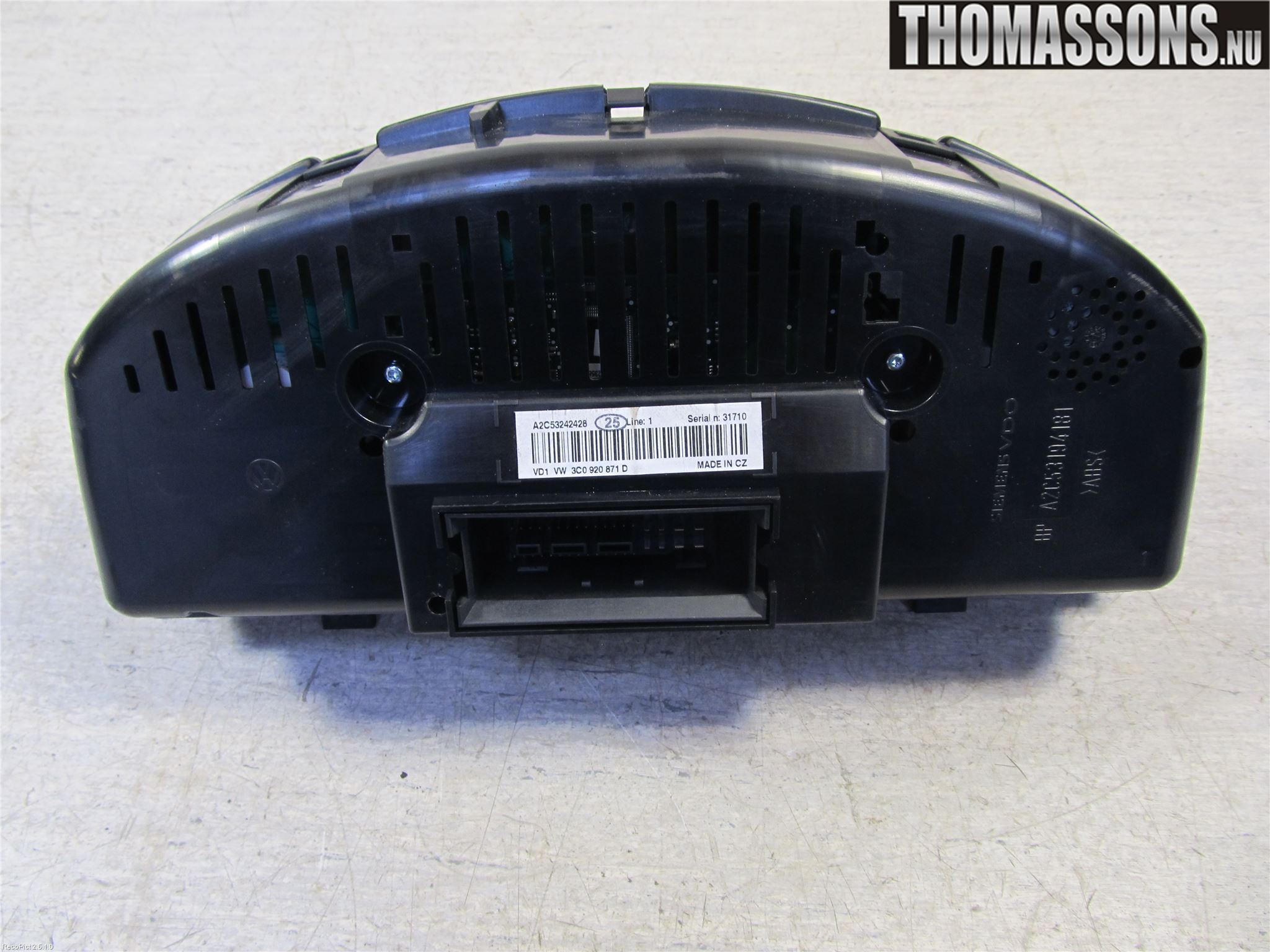 Volkswagen VW PASSAT 05-11 Instrument Komb