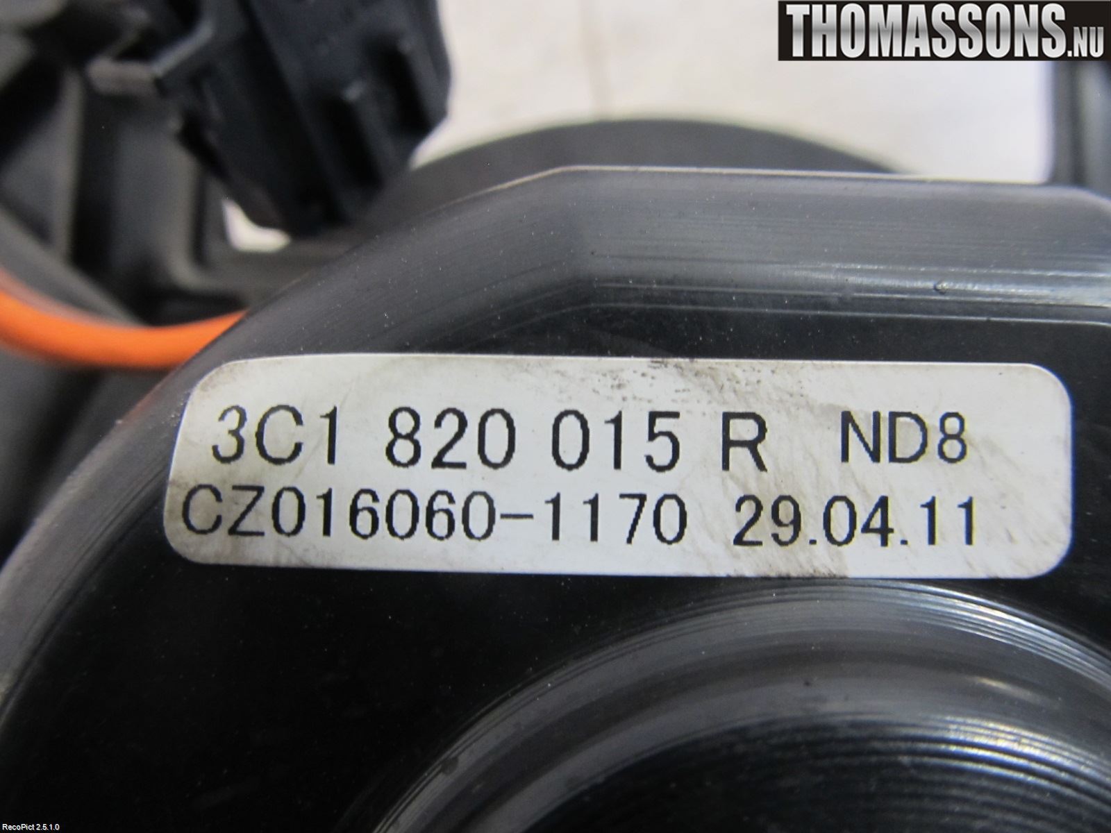 Volkswagen VW PASSAT 05-11 Värmefläkt