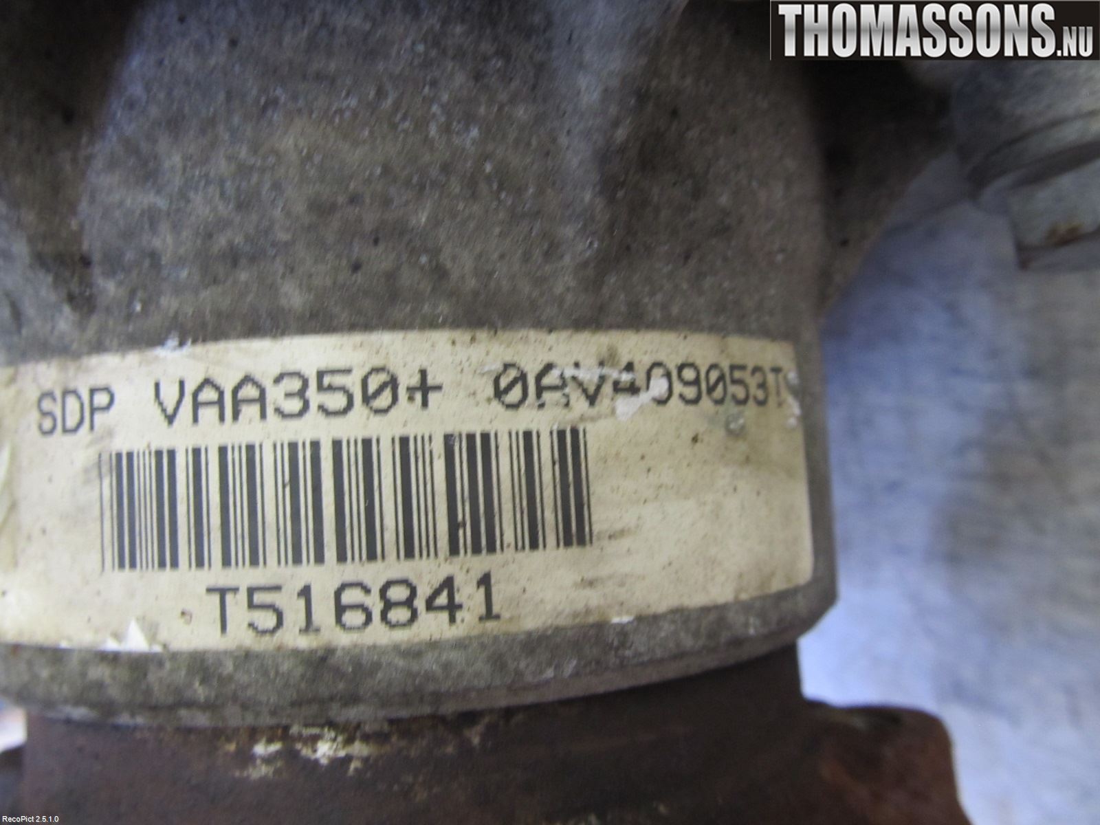 Volkswagen VW PASSAT 05-11 Växel Fördelningslåda