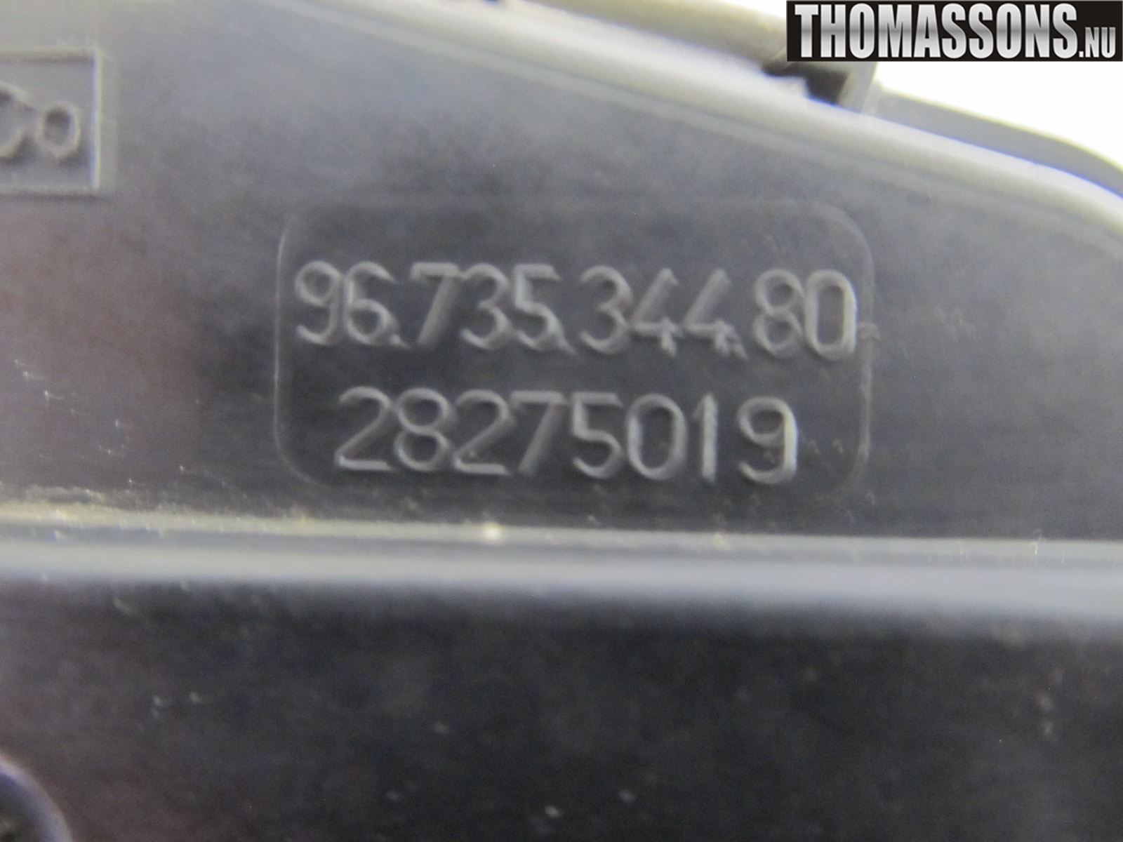 Peugeot PARTNER 08-15 Injspjällhus