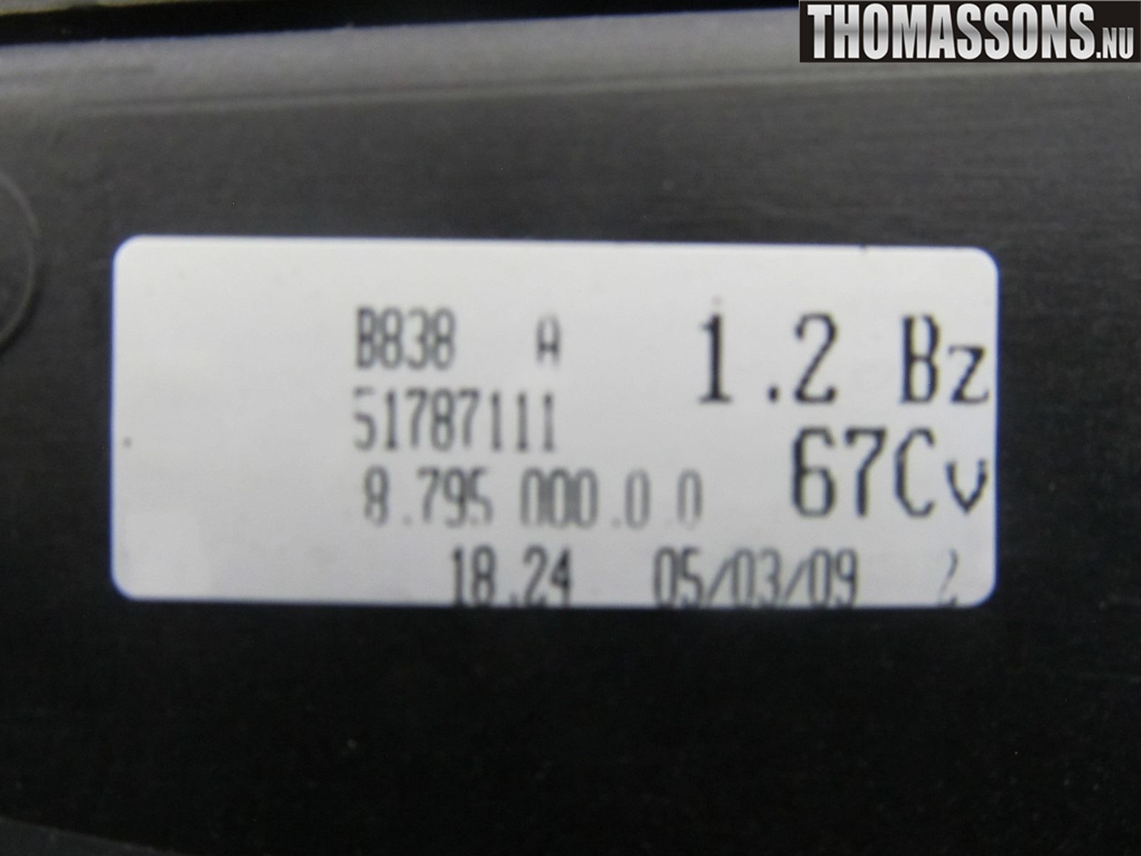 Ford KA 09-16 Kylfläkt El