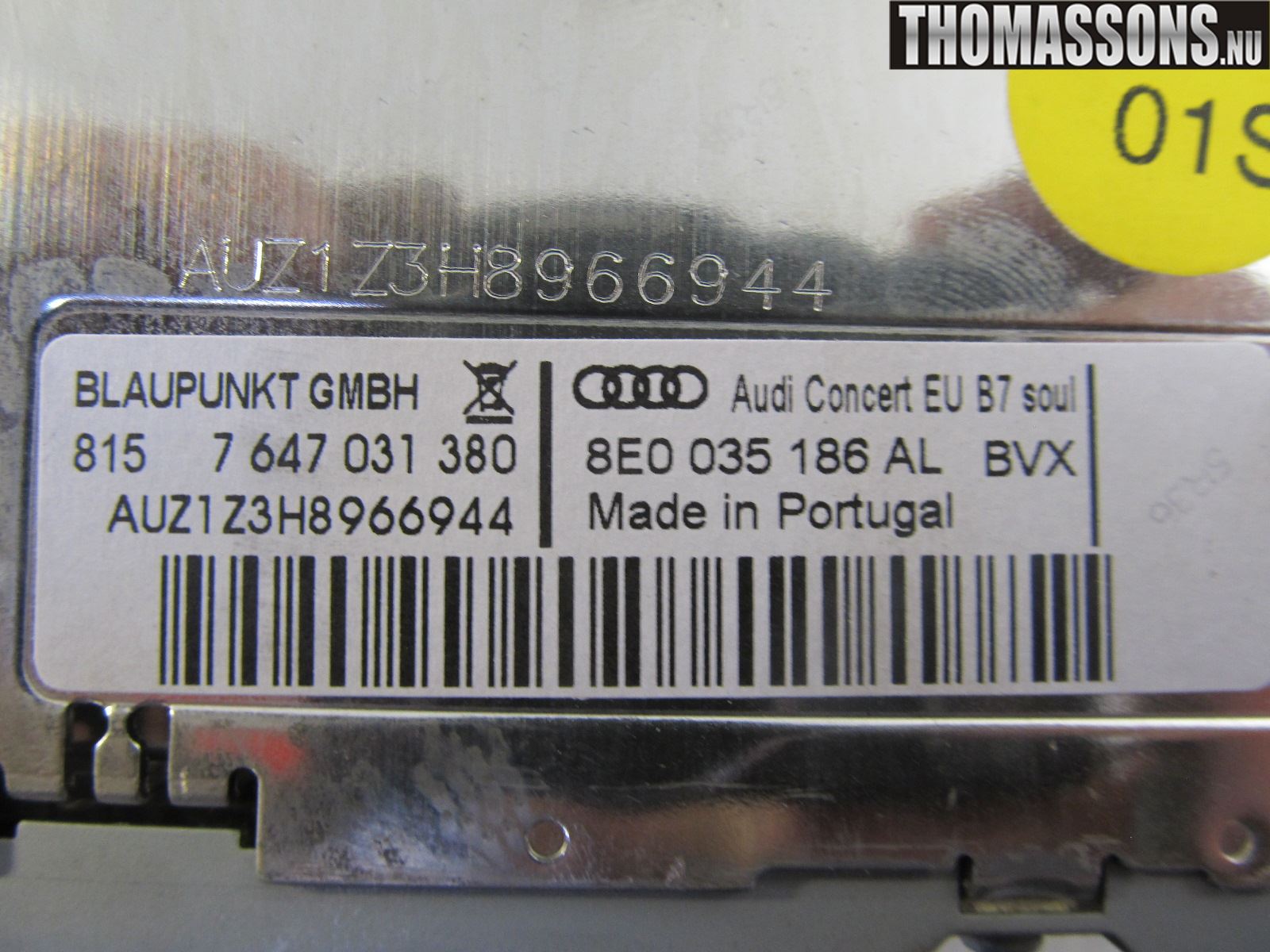 Audi A4/S4 05-07 Radio