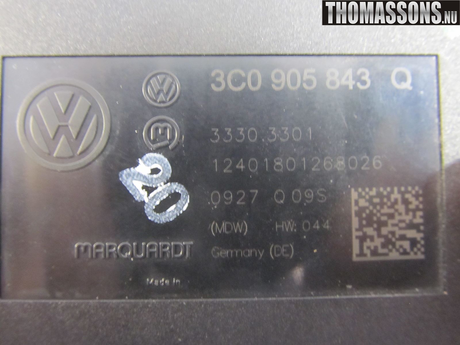 Volkswagen VW PASSAT 05-11 Tändlås