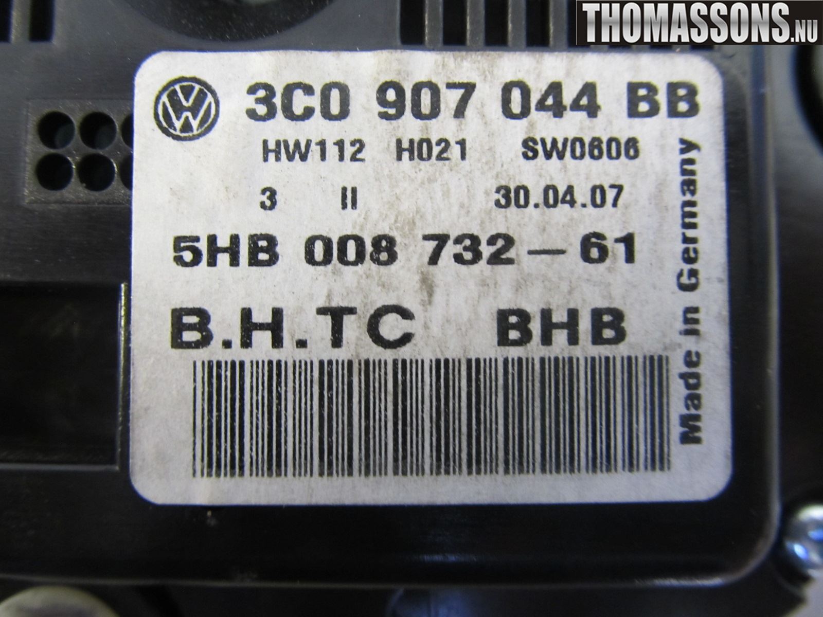 Volkswagen VW PASSAT 05-11 Ac Styrenhet Ac Manöveren