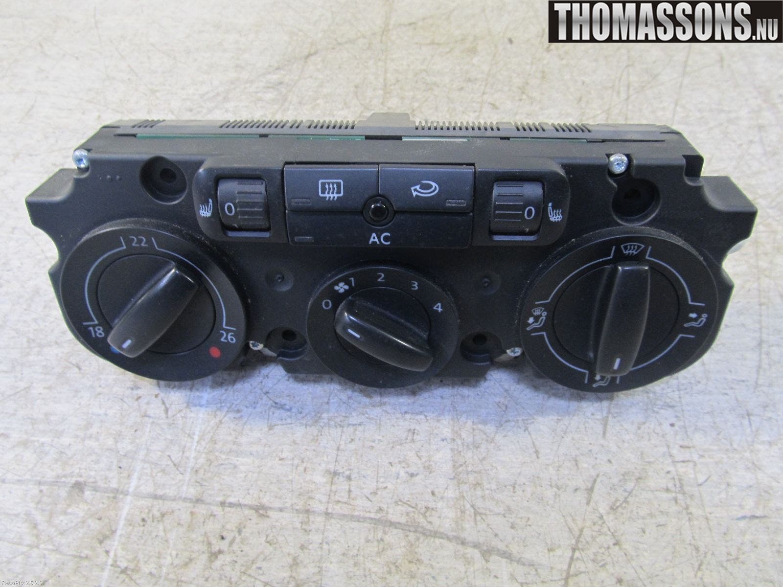 Volkswagen VW CADDY 04-10 Ac Styrenhet Ac Manöveren