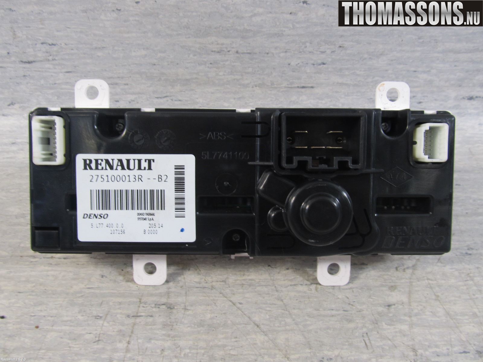 Renault MASTER III  10-14 Ac Styrenhet Ac Manöveren