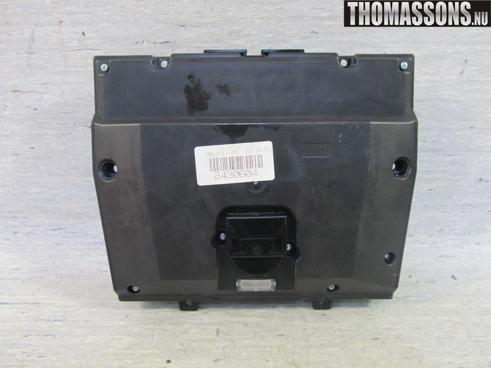 Volvo V70 08-13 Ac Styrenhet Ac Manöveren