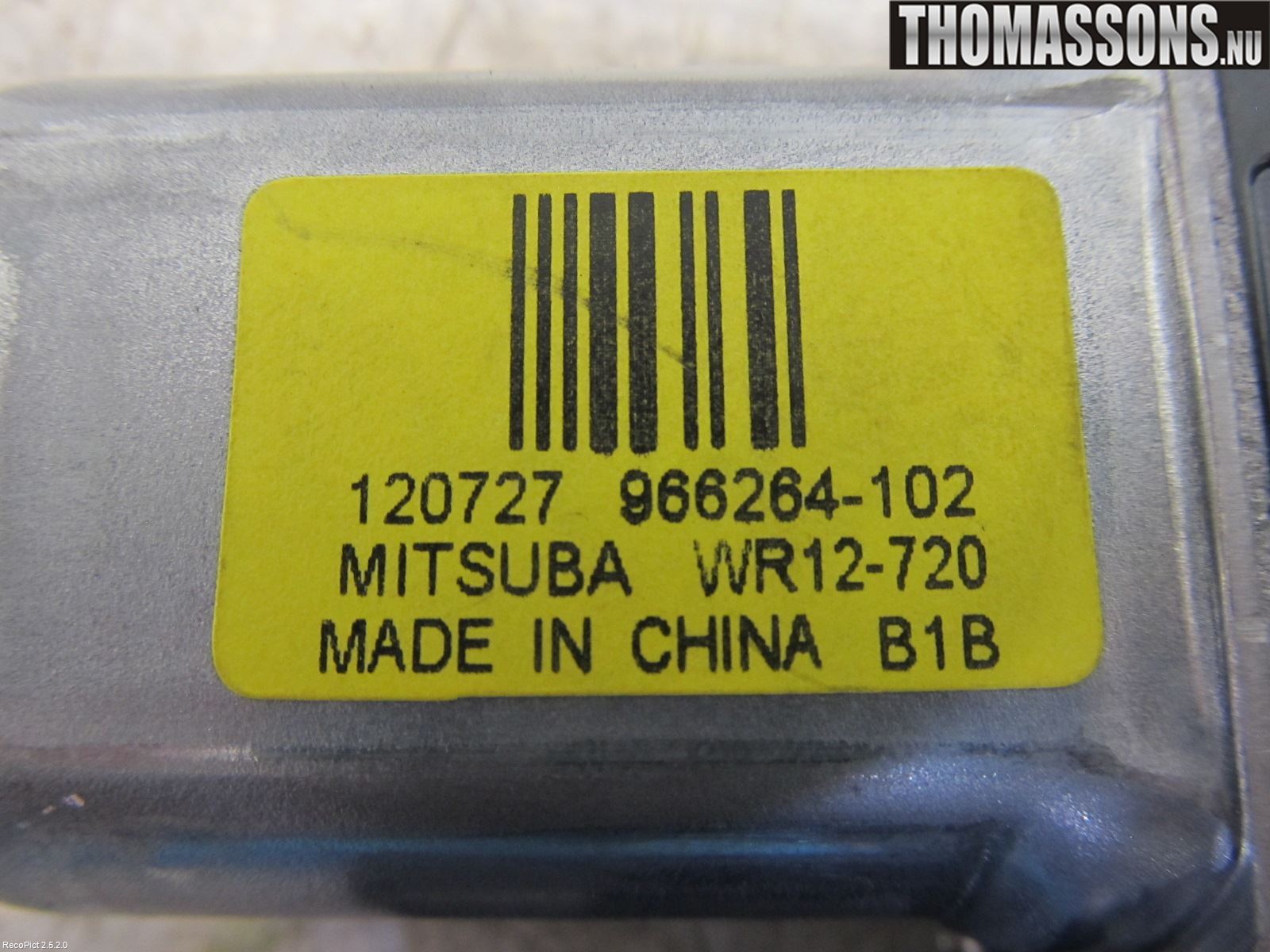 Volvo V70 08-13 Fönsterhissmotor