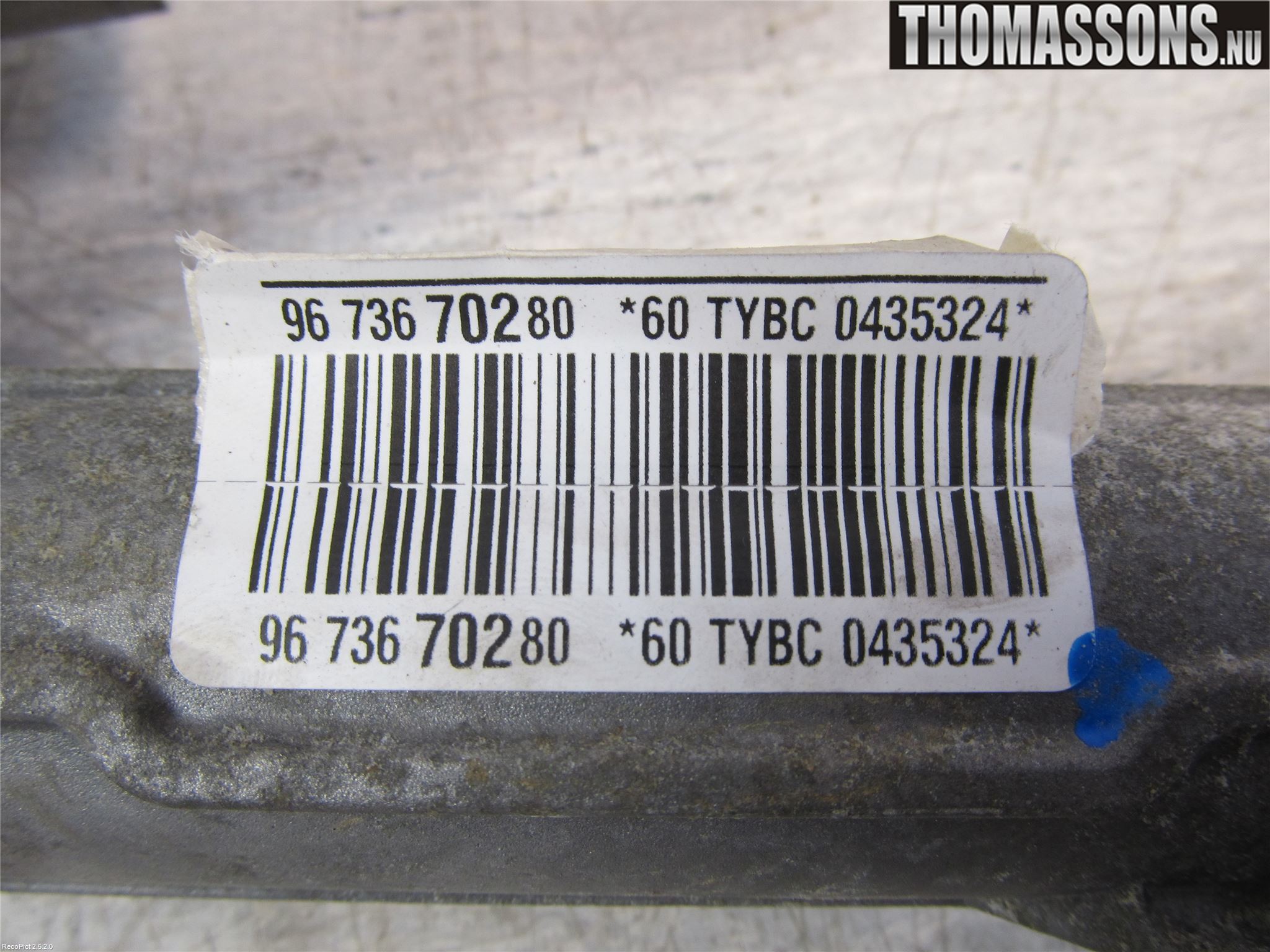 Citroen C3 10-17 Styrväxel-Snäcka Elektrisk