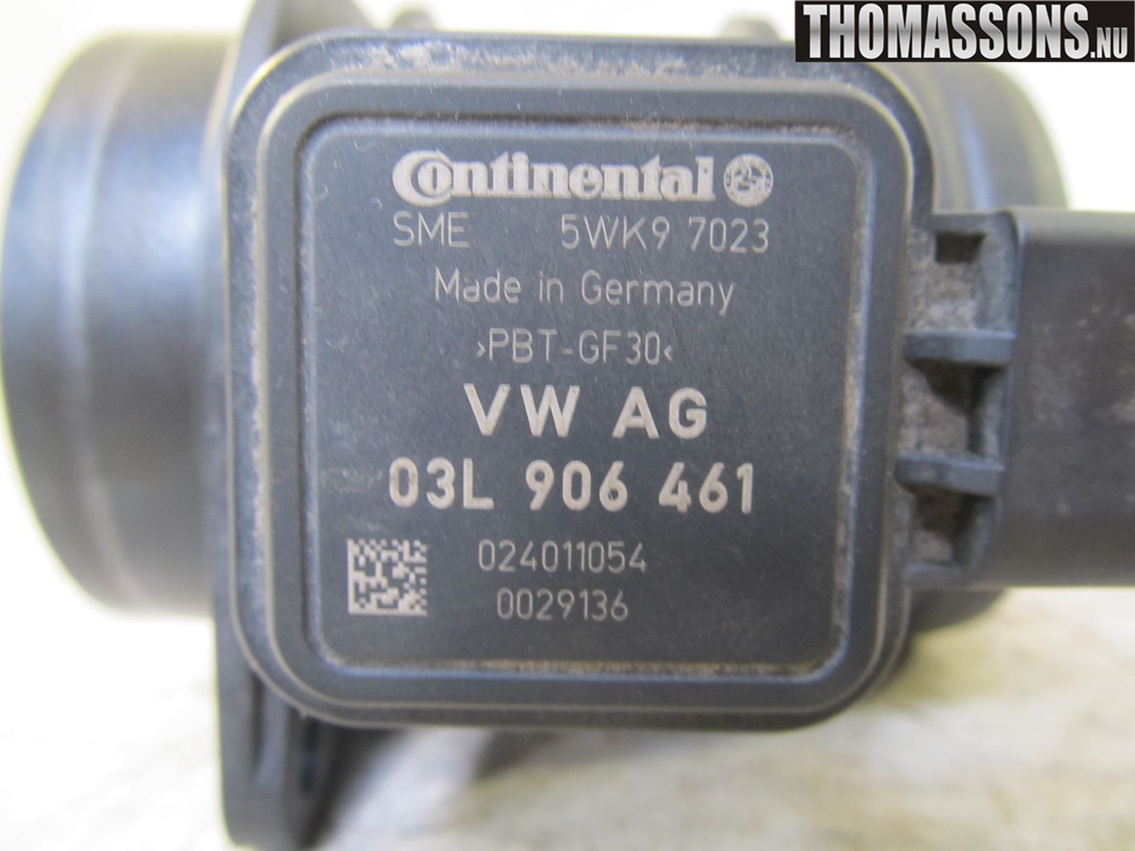 Volkswagen VW CADDY      04-10 Injluftmassamätare