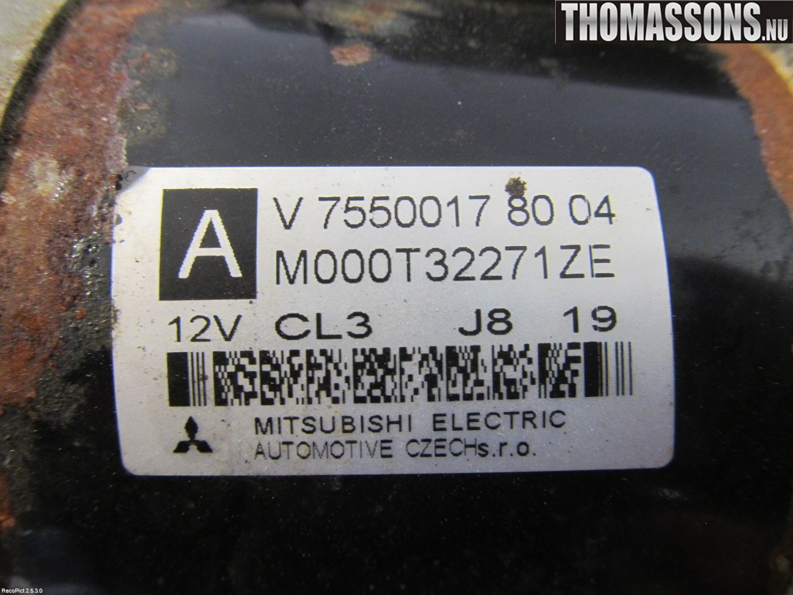 Citroen C4 PICASSO 06-13 Startmotor