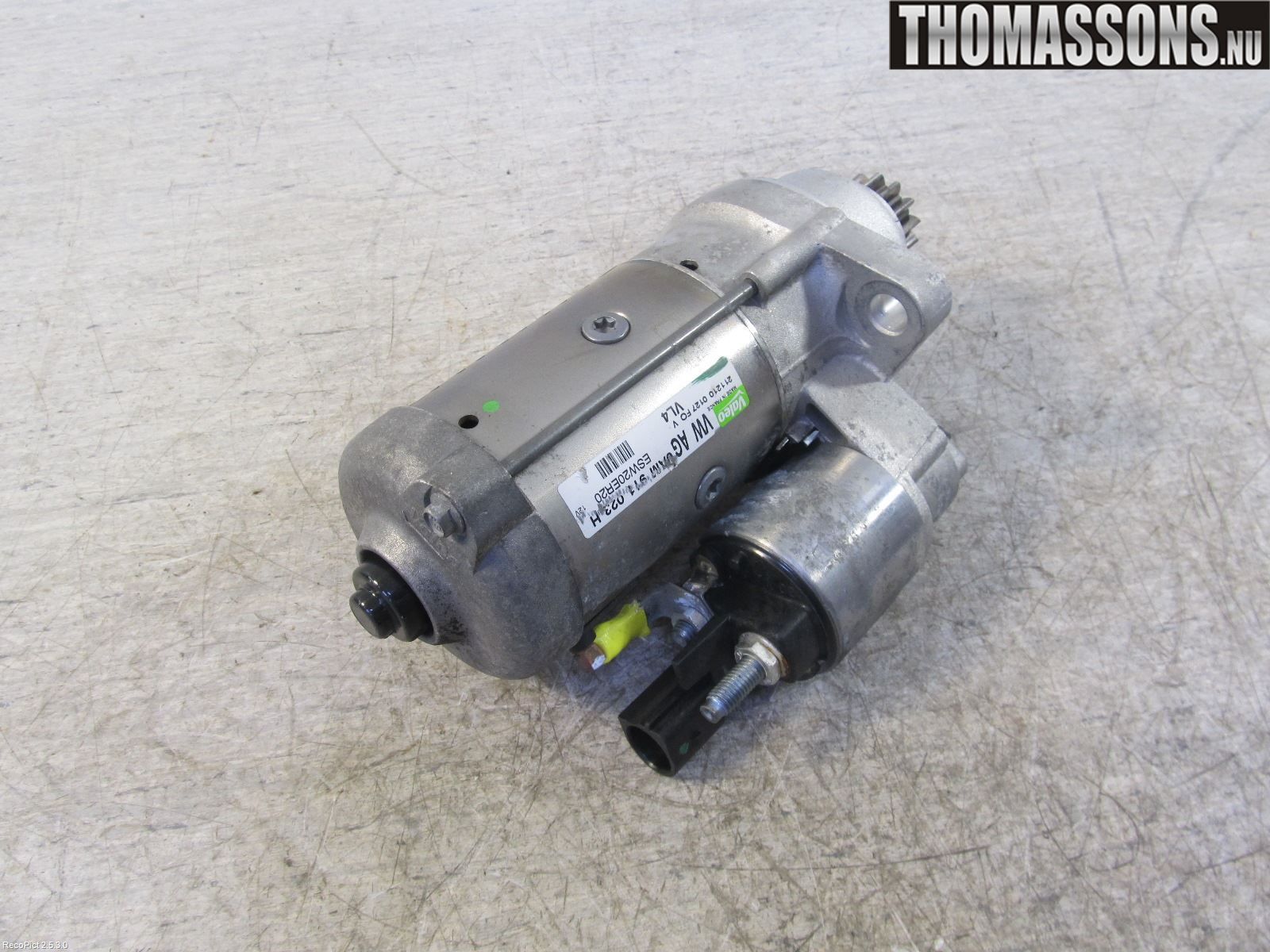 Volkswagen VW GOLF VI 09-13 Startmotor Diesel