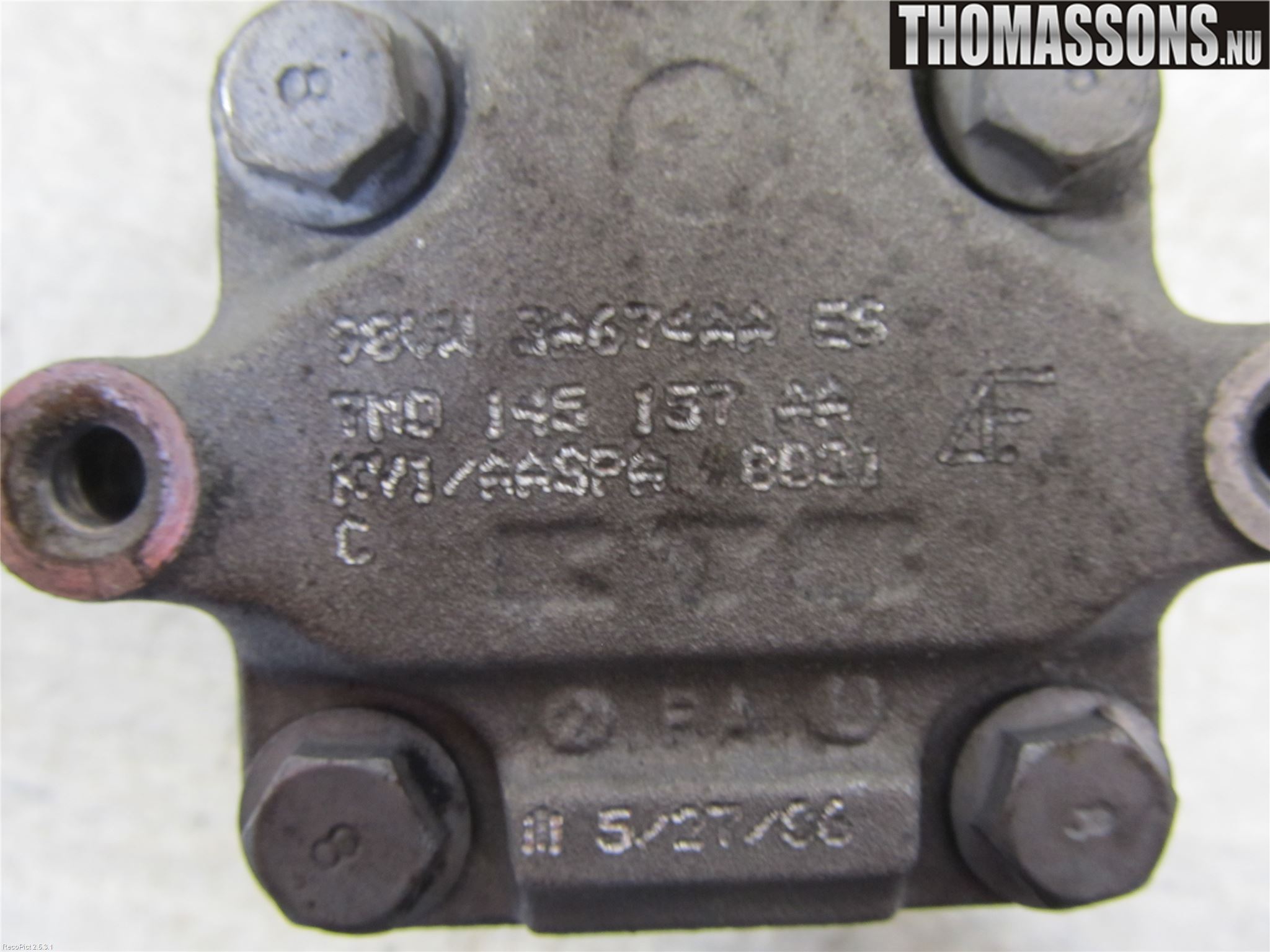 Seat ALHAMBRA 01-10 Styrservopump