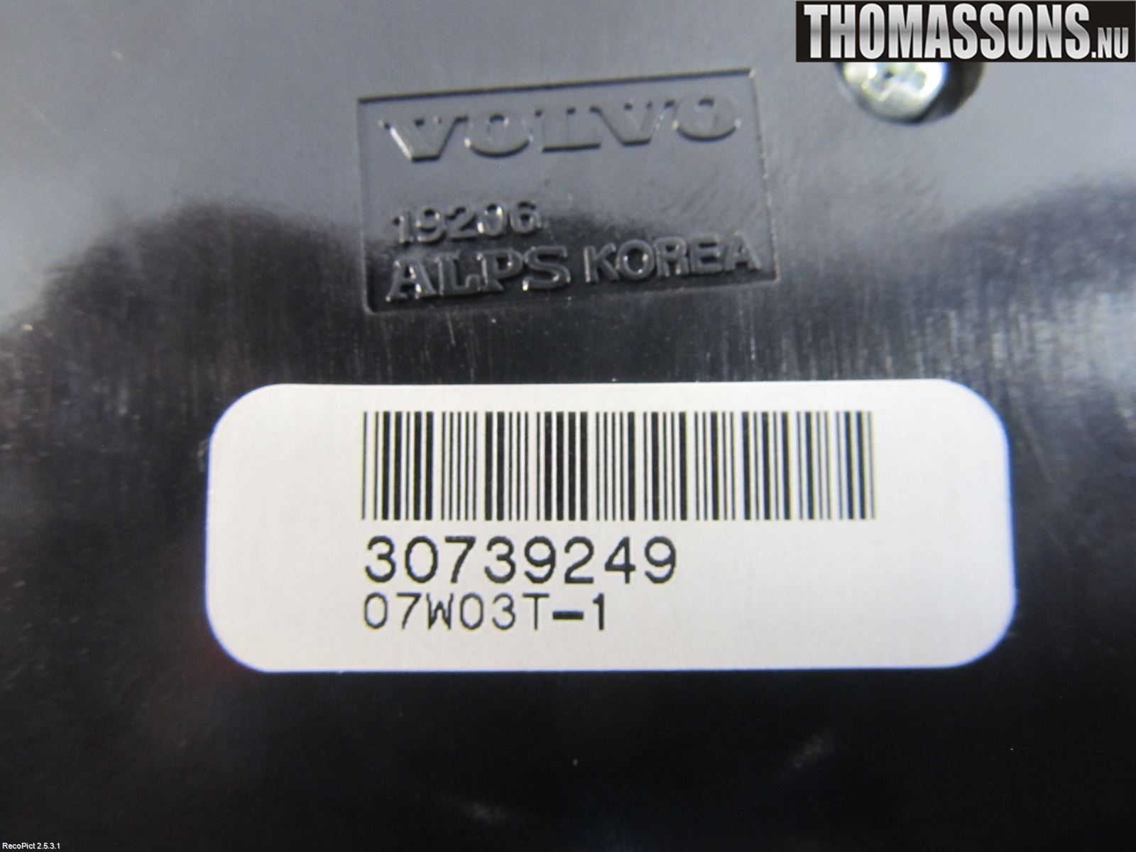 Volvo V50 04-07 Ac Styrenhet Ac Manöveren