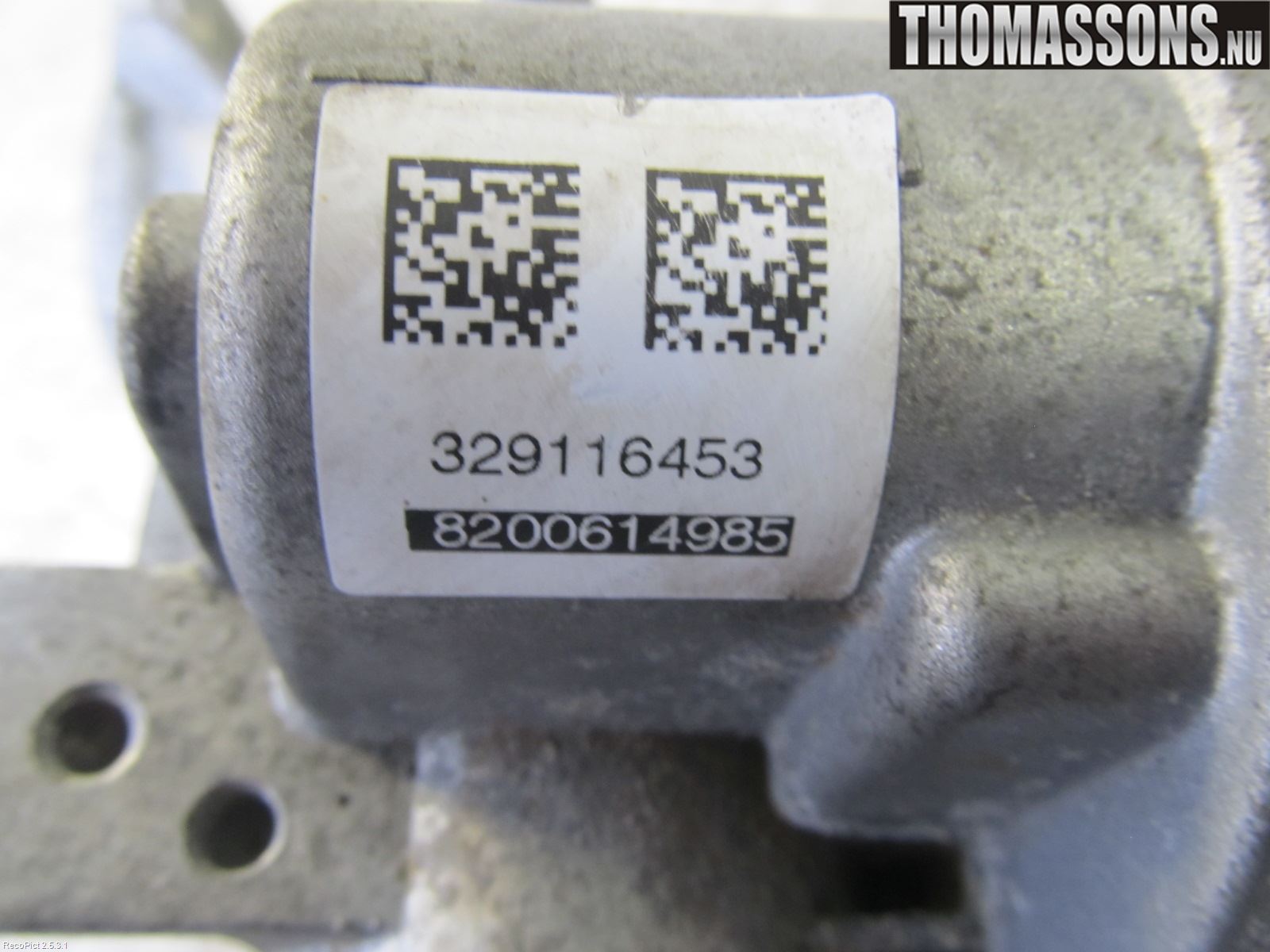 Renault CLIO III  09-12 Injspjällhus