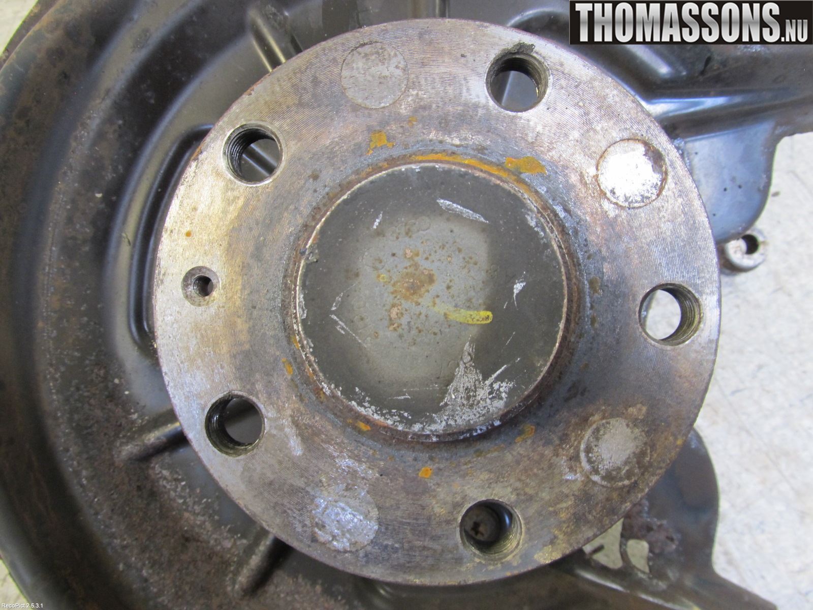 Audi A3/S3 05-13 Hjullagerhus-Spindel Vä B