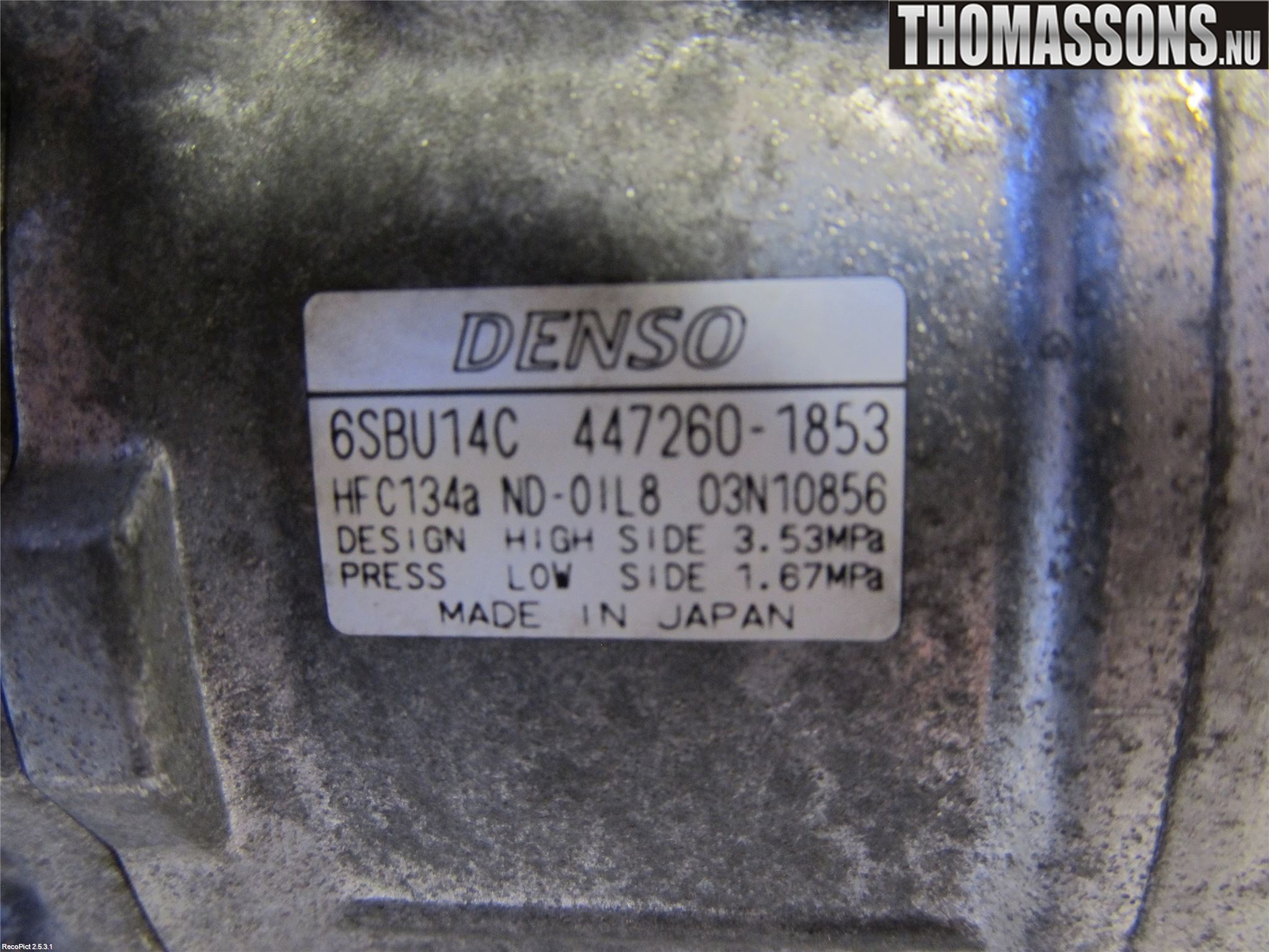 BMW 1 E87/81 5D/3D 03-11 Ac Kompressor