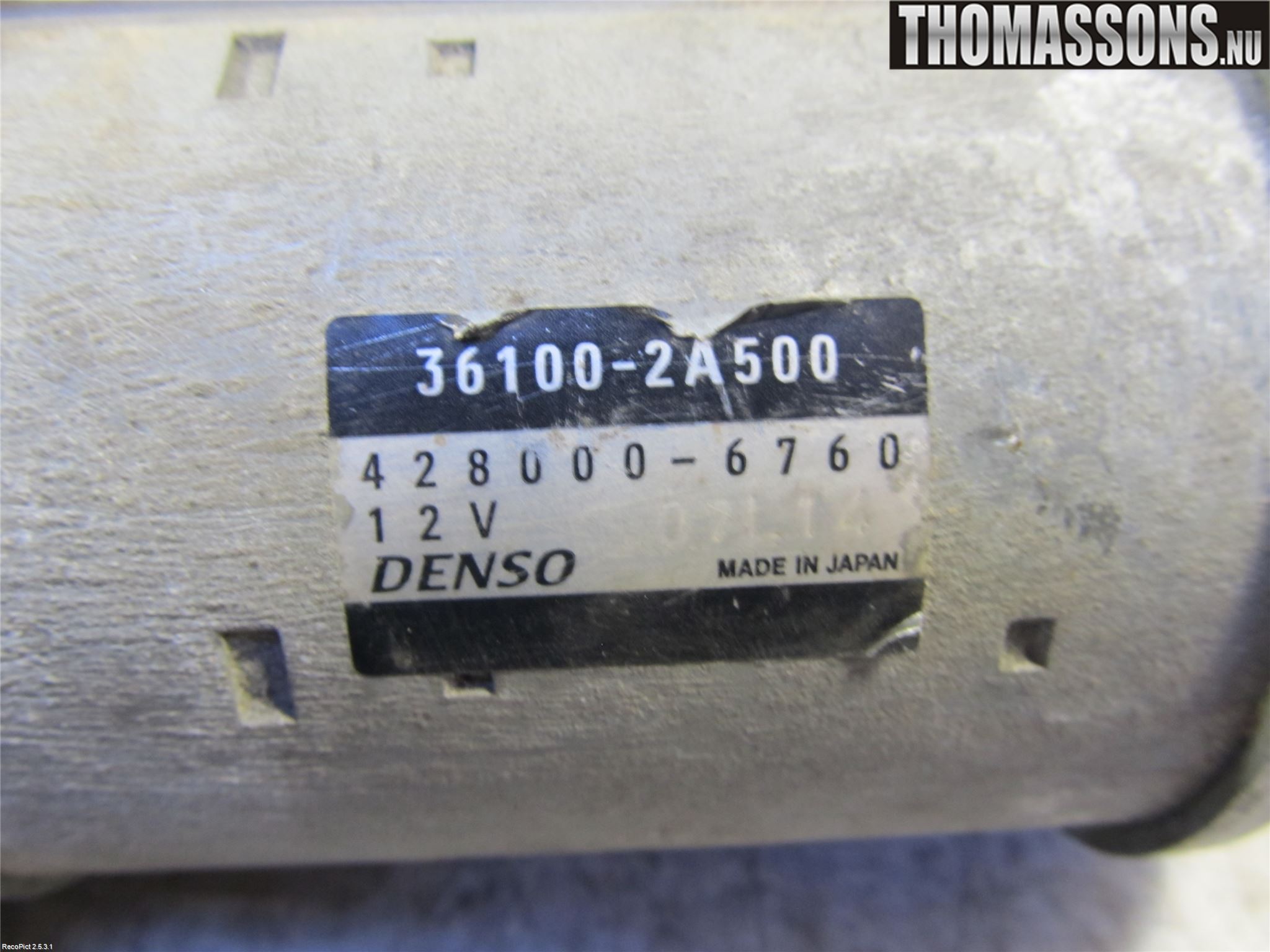 Kia CEED 06-12 Startmotor Diesel