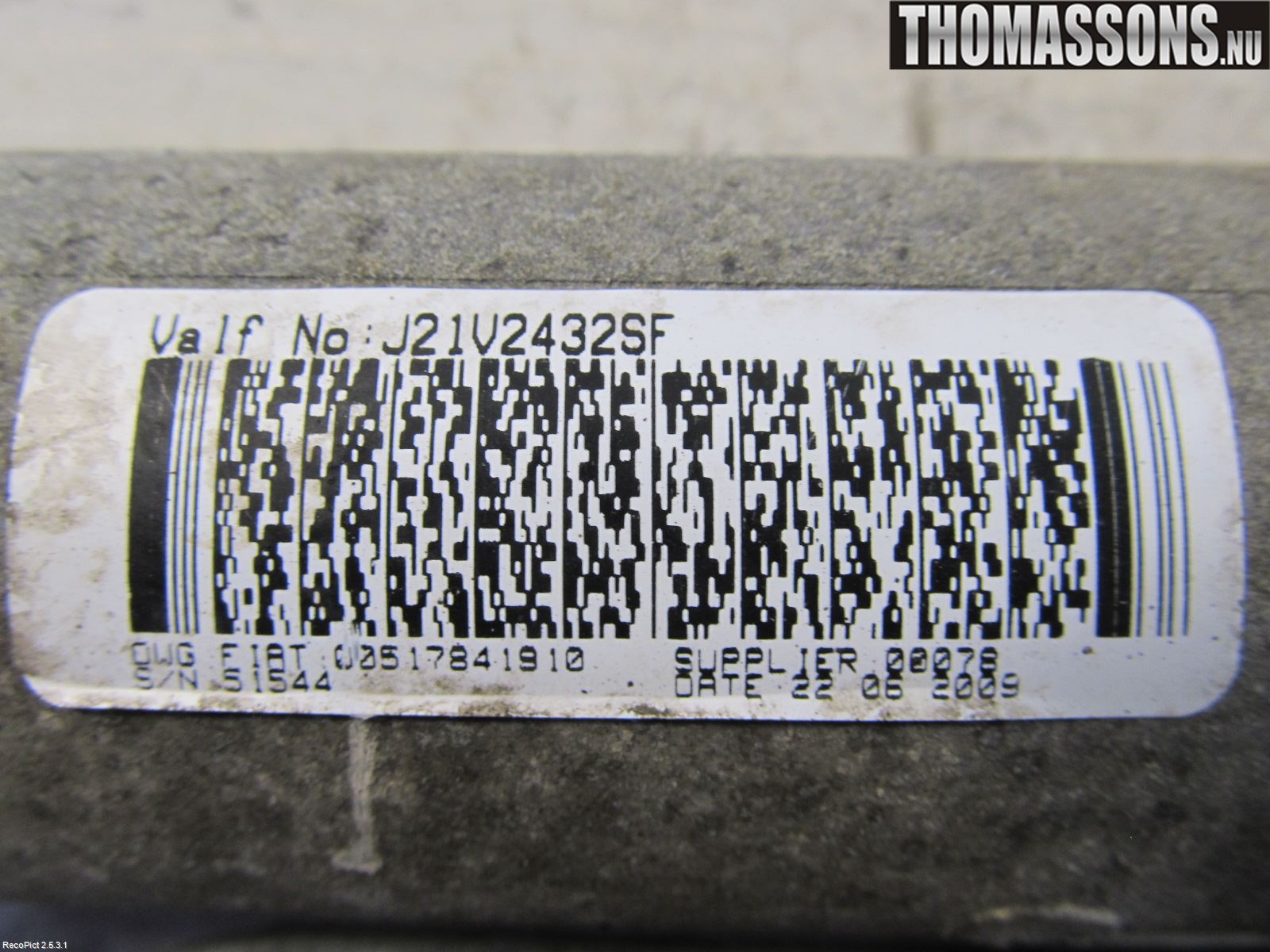 Citroen NEMO Styrväxel Servo -Snäcka