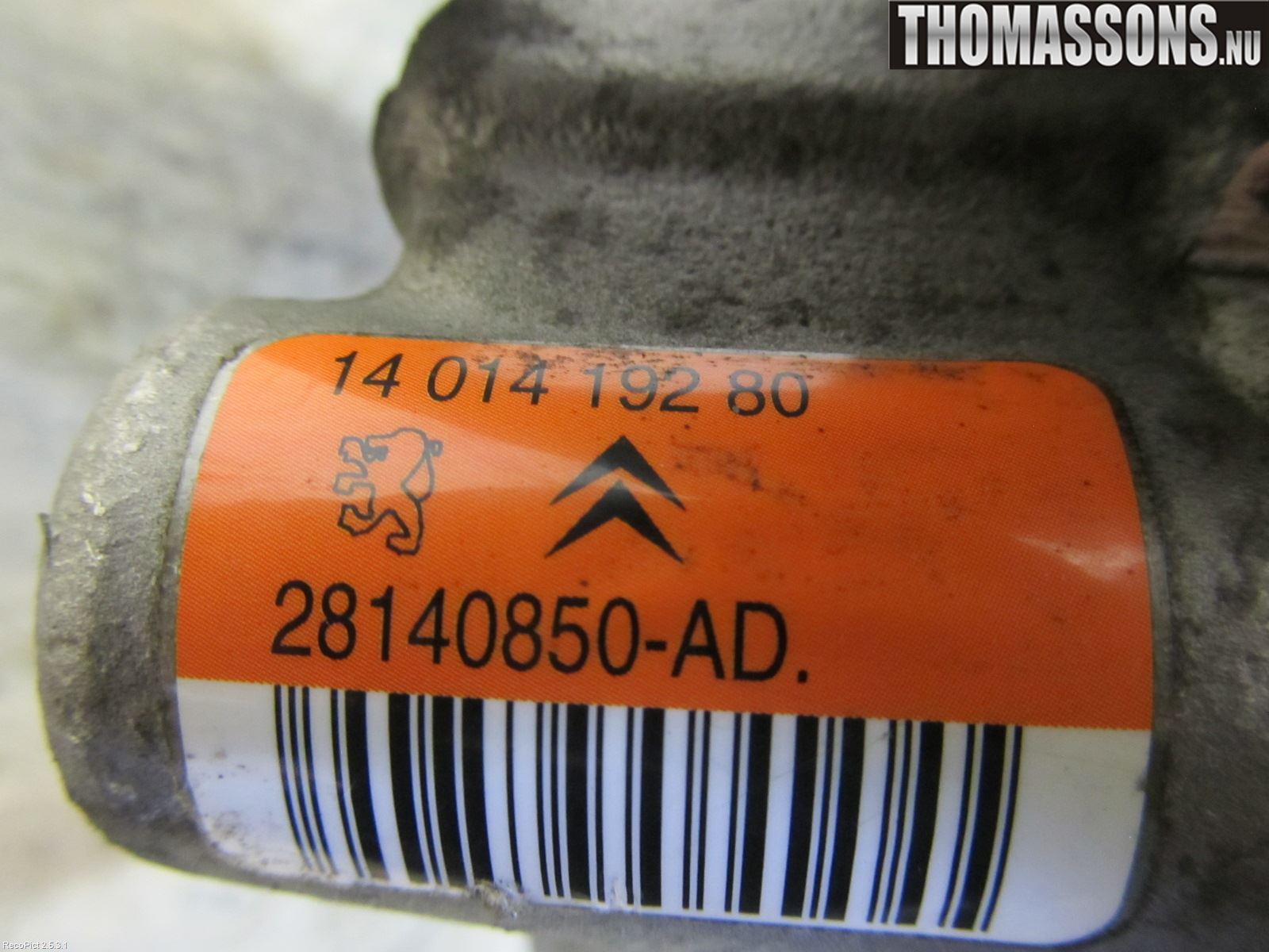 Citroen NEMO Styrservopump