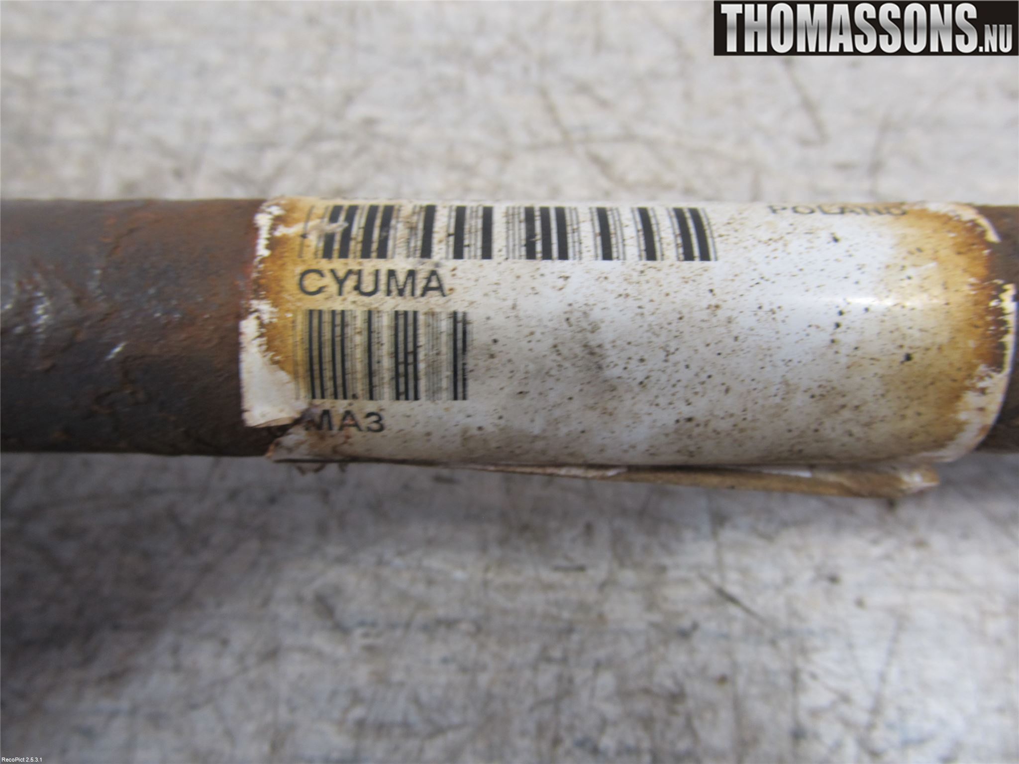 Ford FIESTA 09-12 Drivaxel Fram Höger