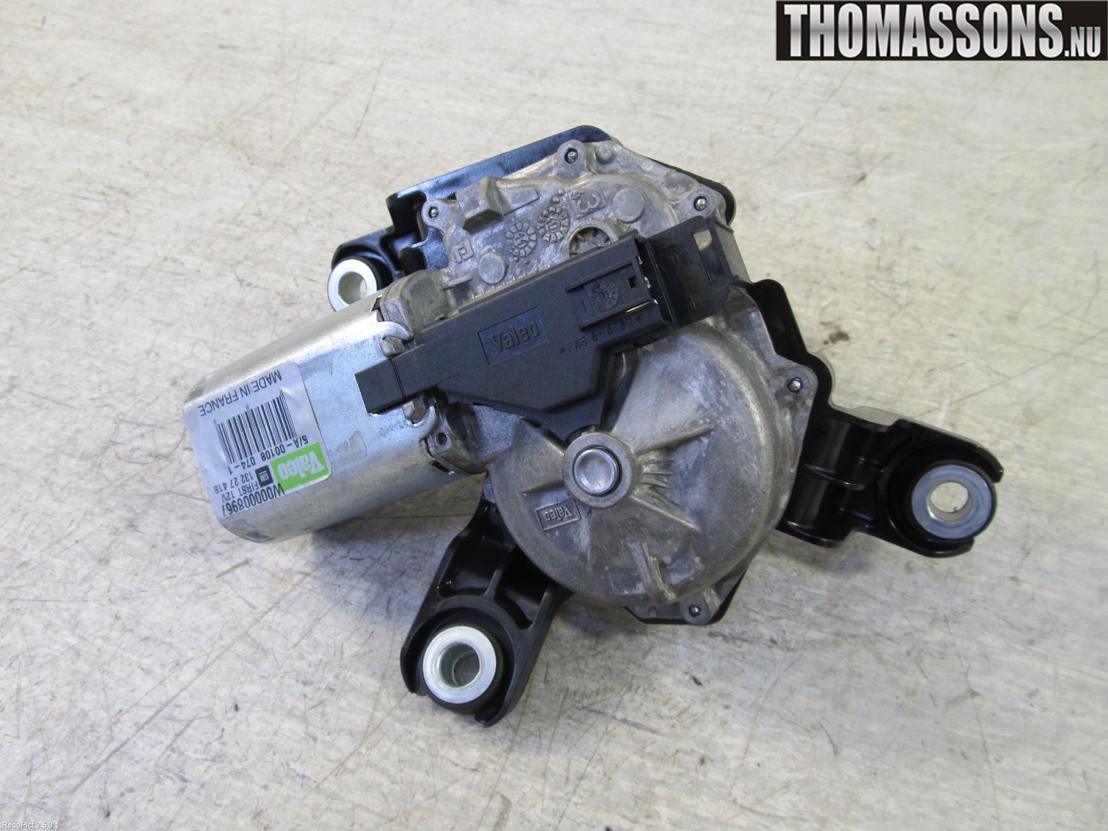 Opel INSIGNIA 09-16 Torkarmotor Baklucka