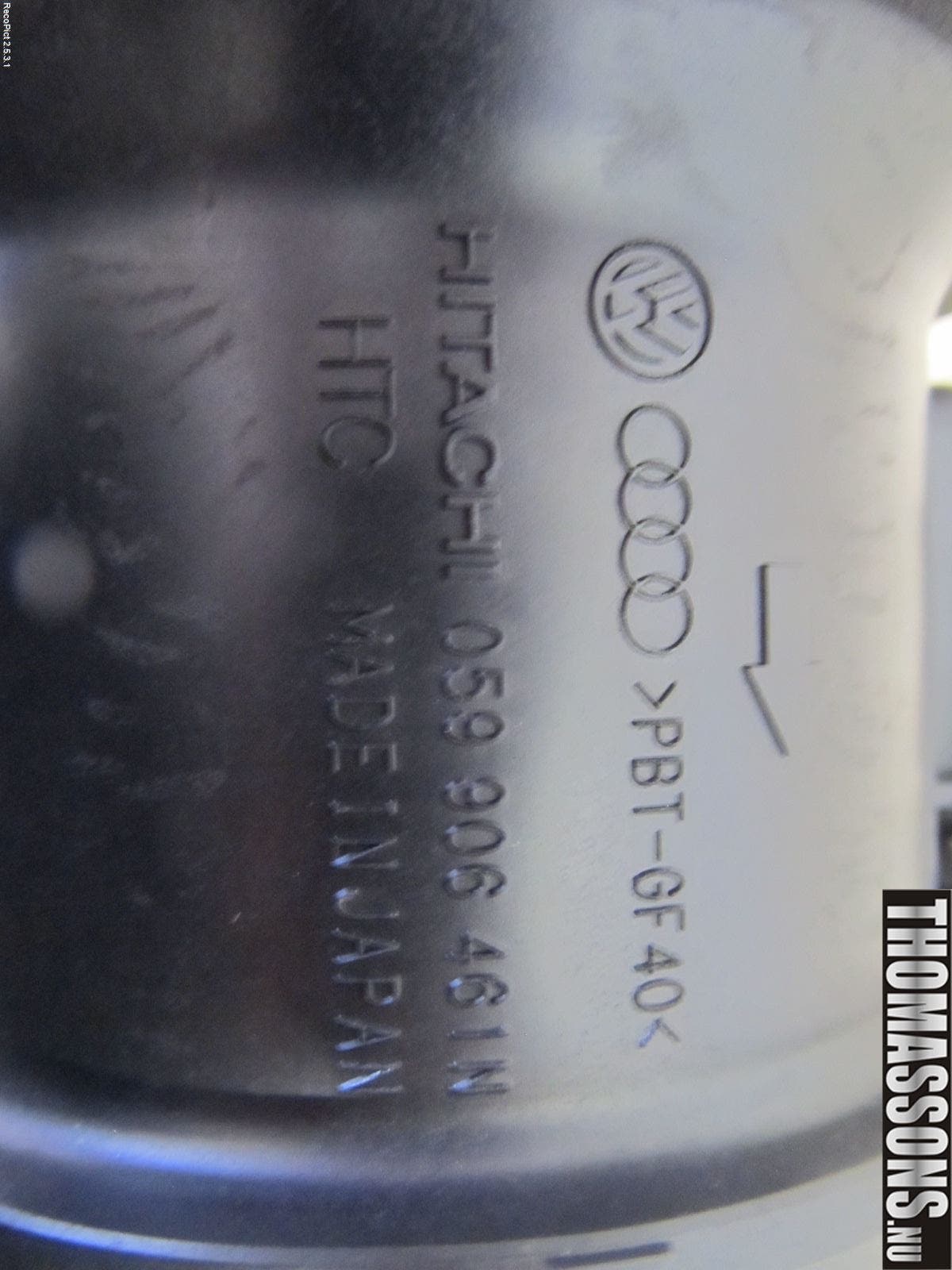 Audi A5 07-16 Injluftmassamätare